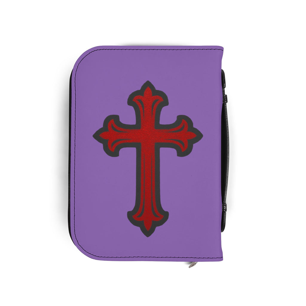 "My Worship Is Loud Because My Wounds Are Deep" Bible Cover - Purple