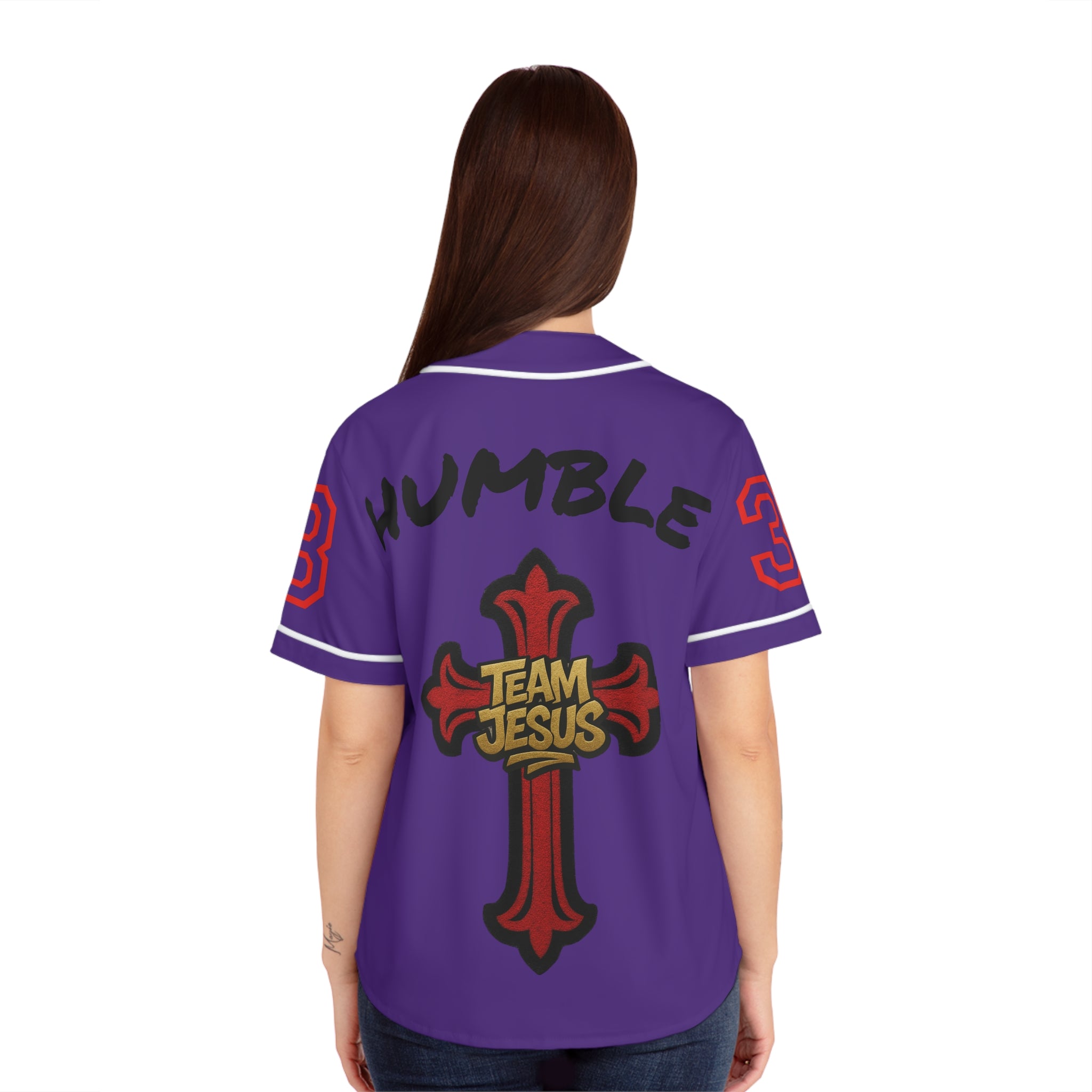 RED Team Jesus Women's Jersey