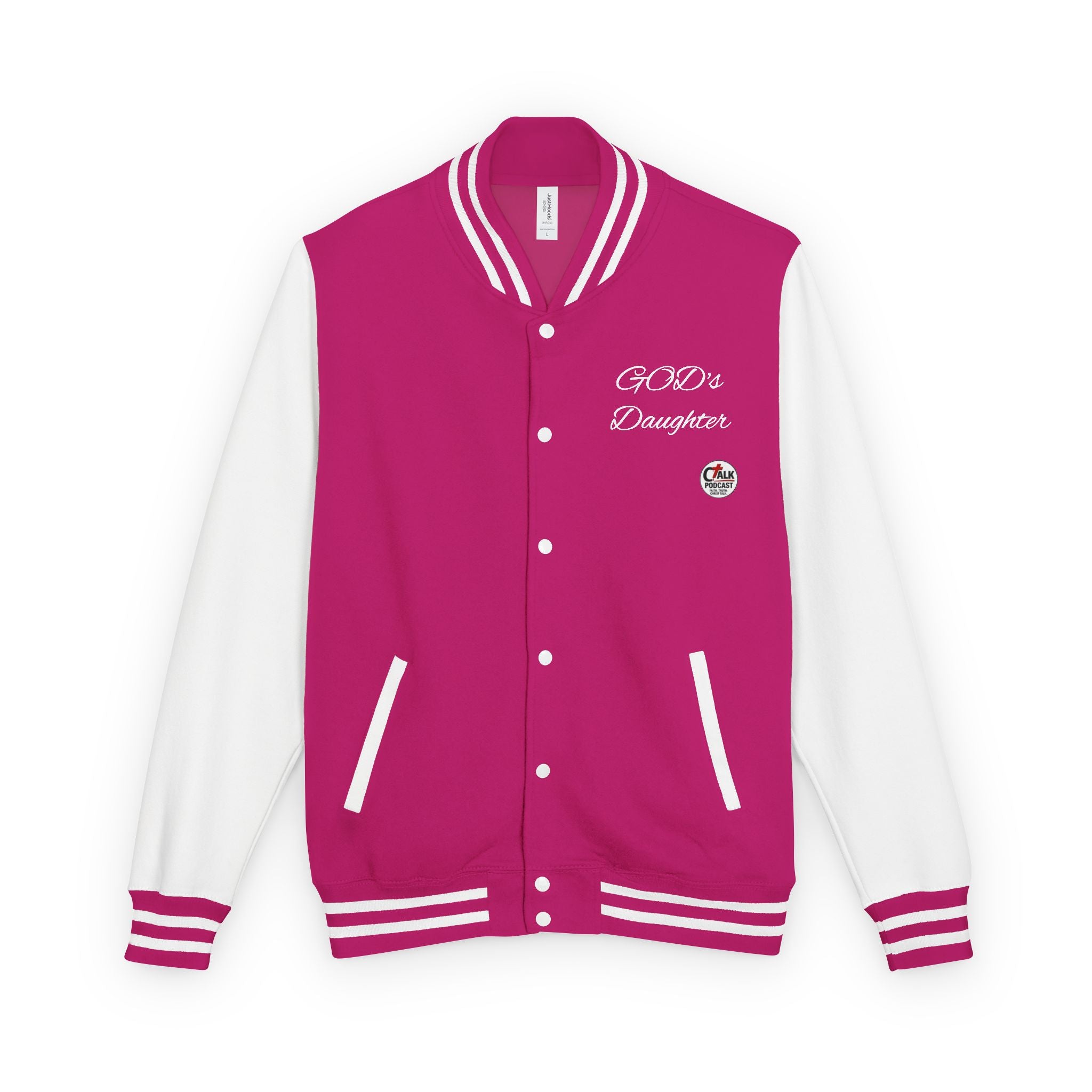 "I'm That Girl" Christian Cross & GOD's Daughter Varsity Jacket