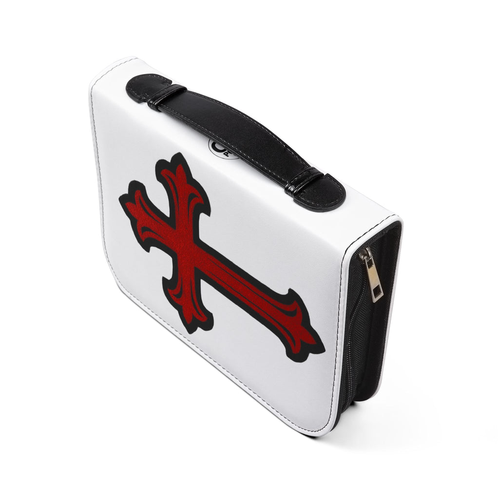 "My Worship Is Loud Because My Wounds Are Deep" Bible Cover - White