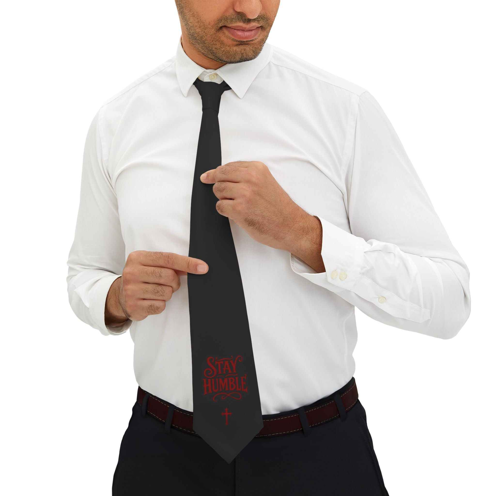 STAY HUMBLE Neck Tie