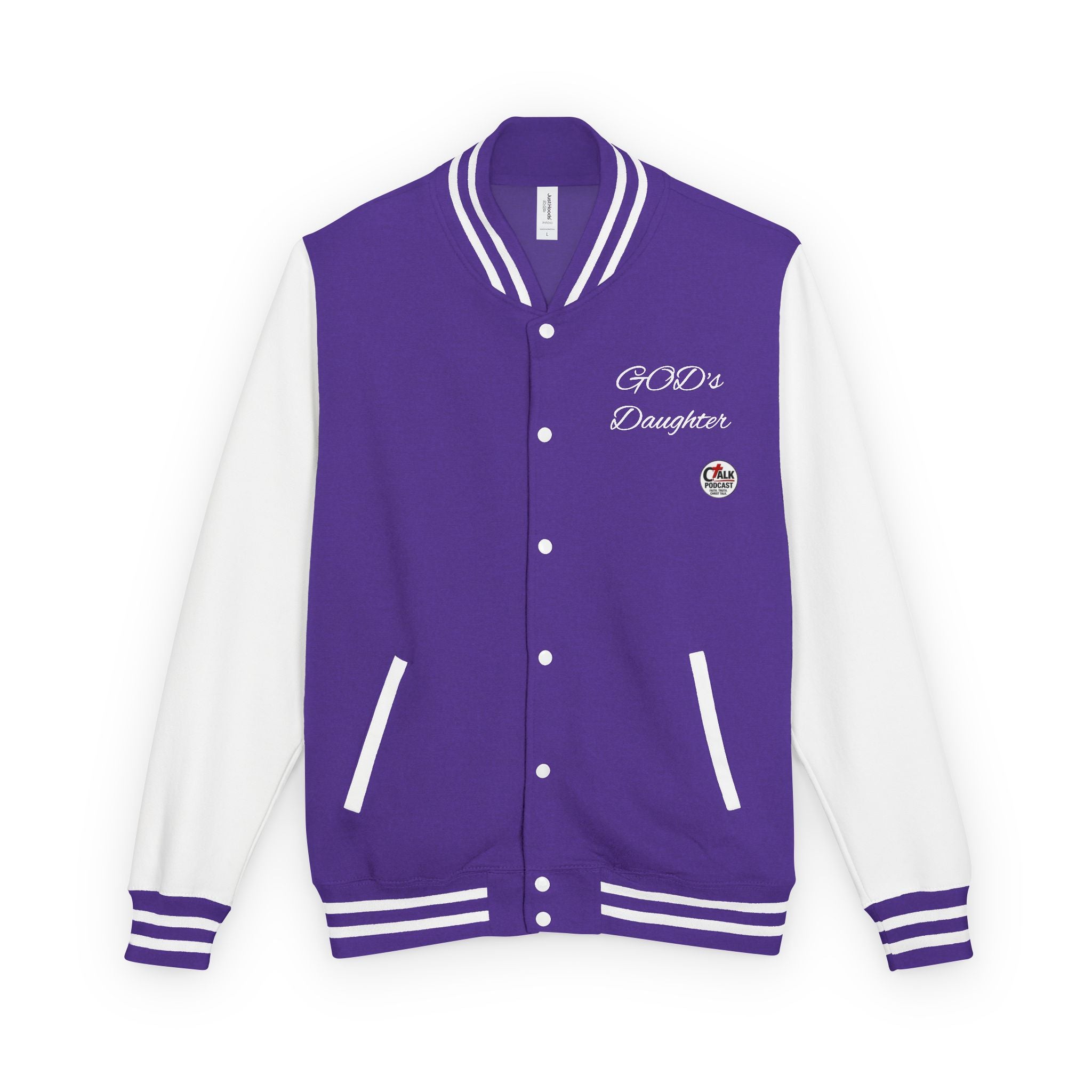"I'm That Girl" Christian Cross & GOD's Daughter Varsity Jacket