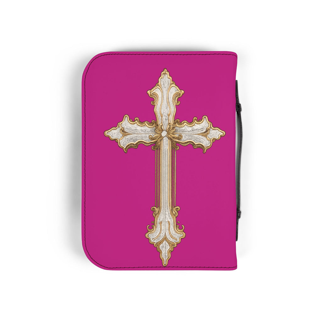 "My Worship Is Loud Because My Wounds Are Deep" Bible Cover - Rose Pink