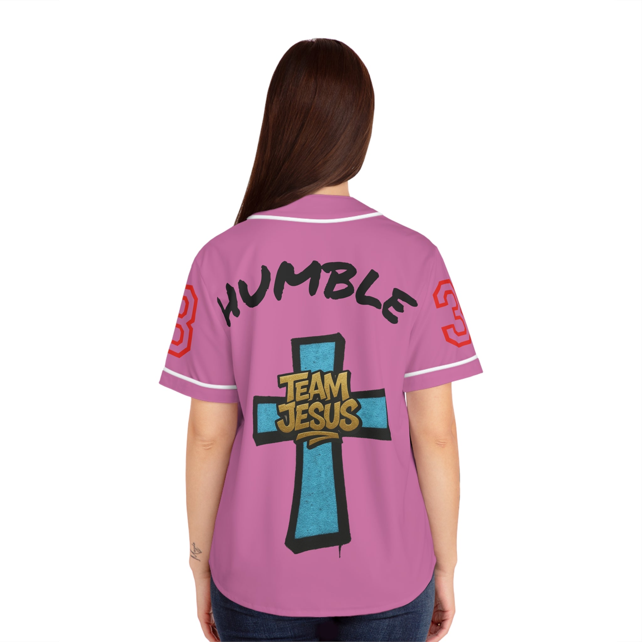BLUE Team Jesus Women's Jersey