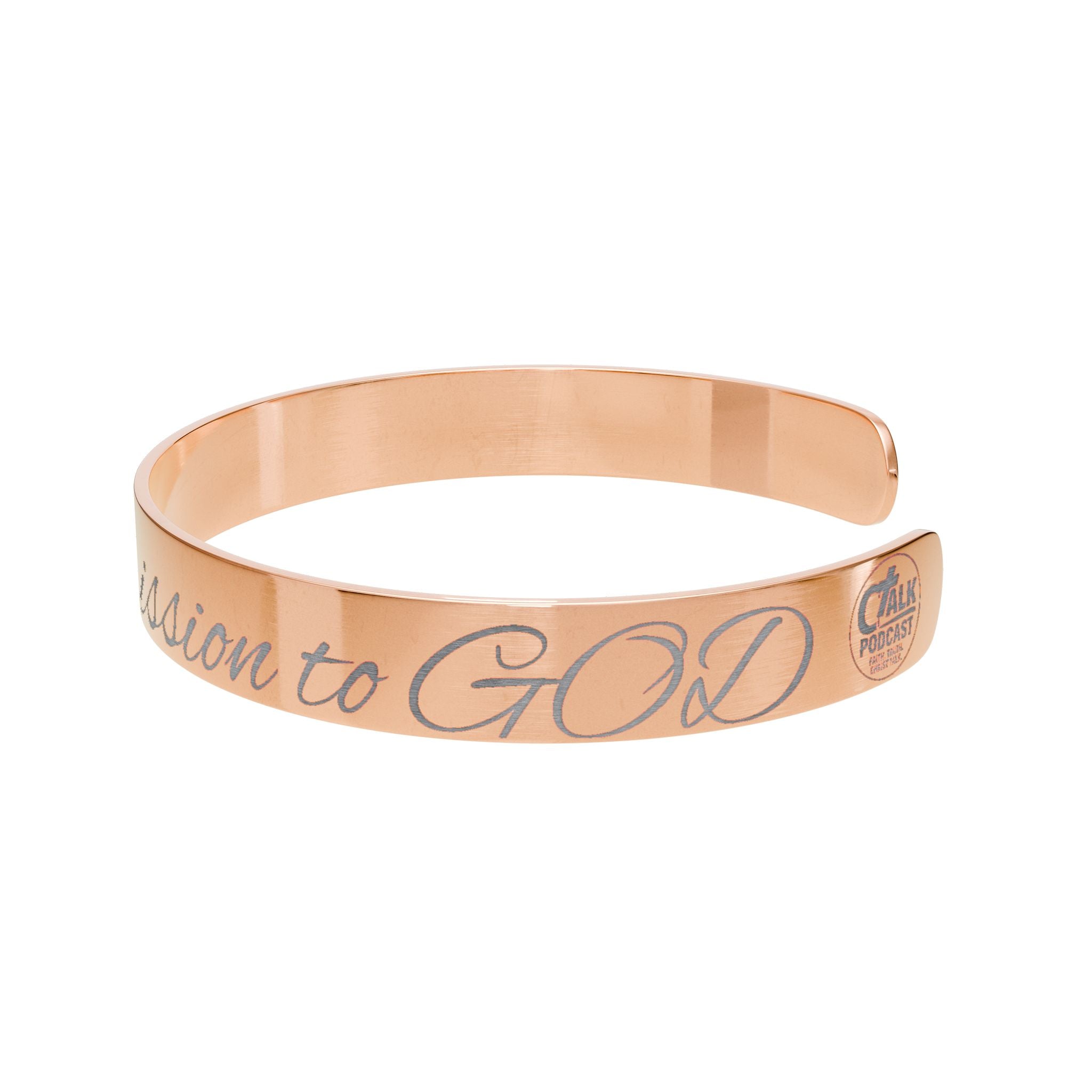 Happiness is Submission to GOD Cuff