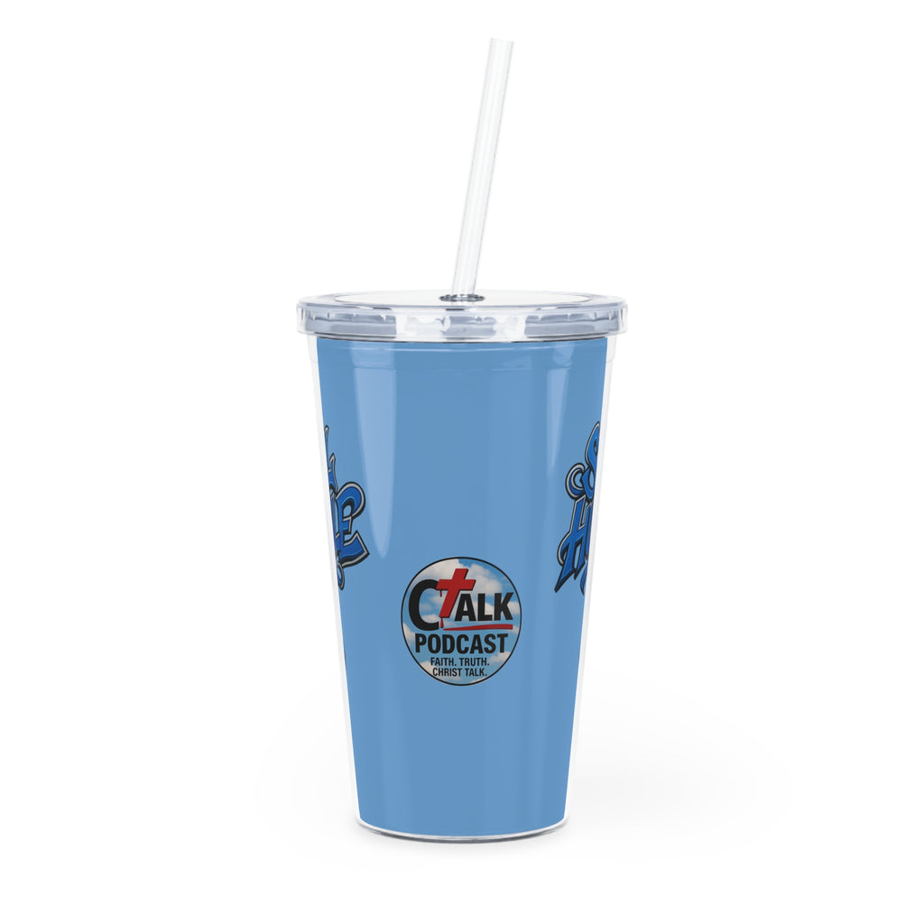 Still Humble Plastic Tumbler with Straw