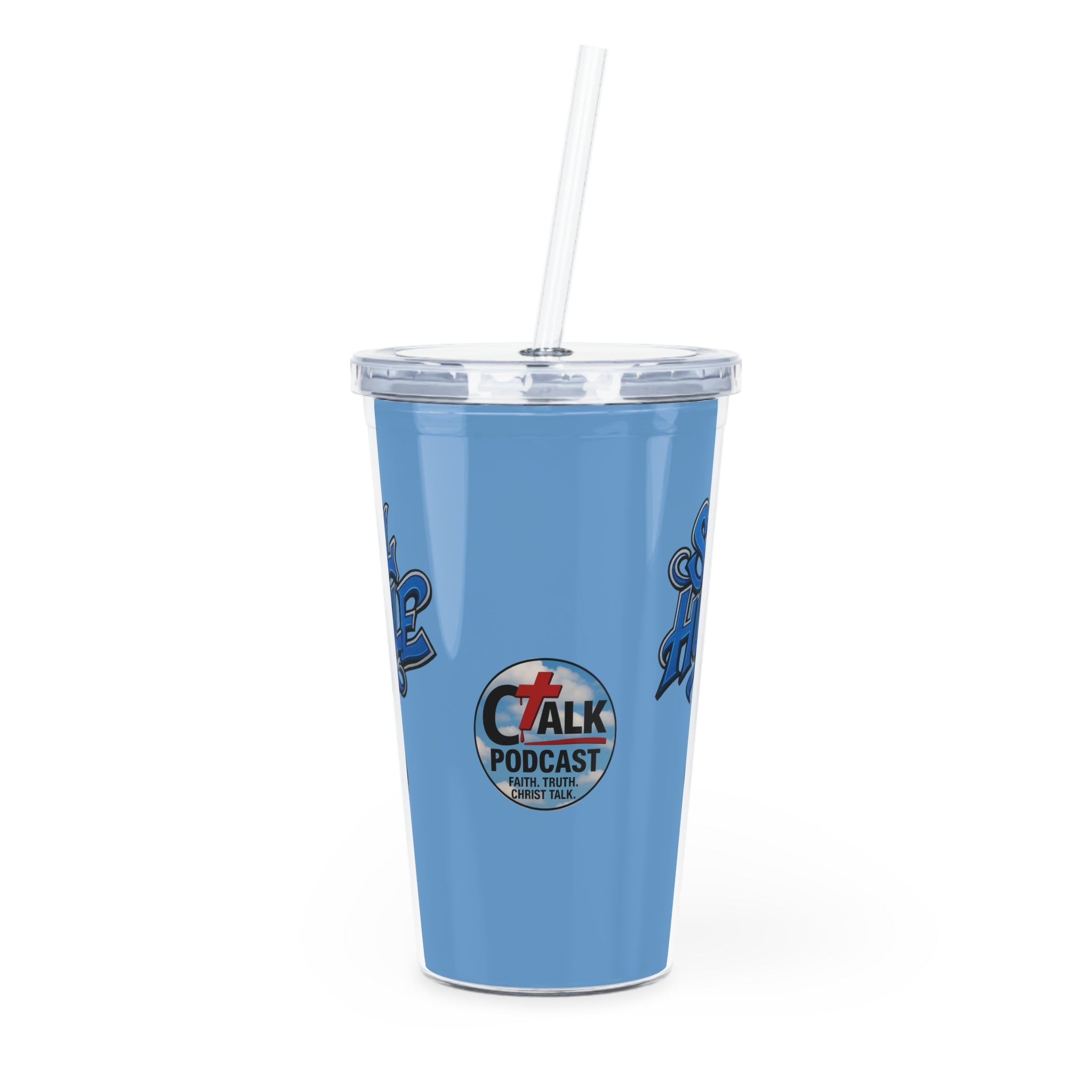 Still Humble Plastic Tumbler with Straw