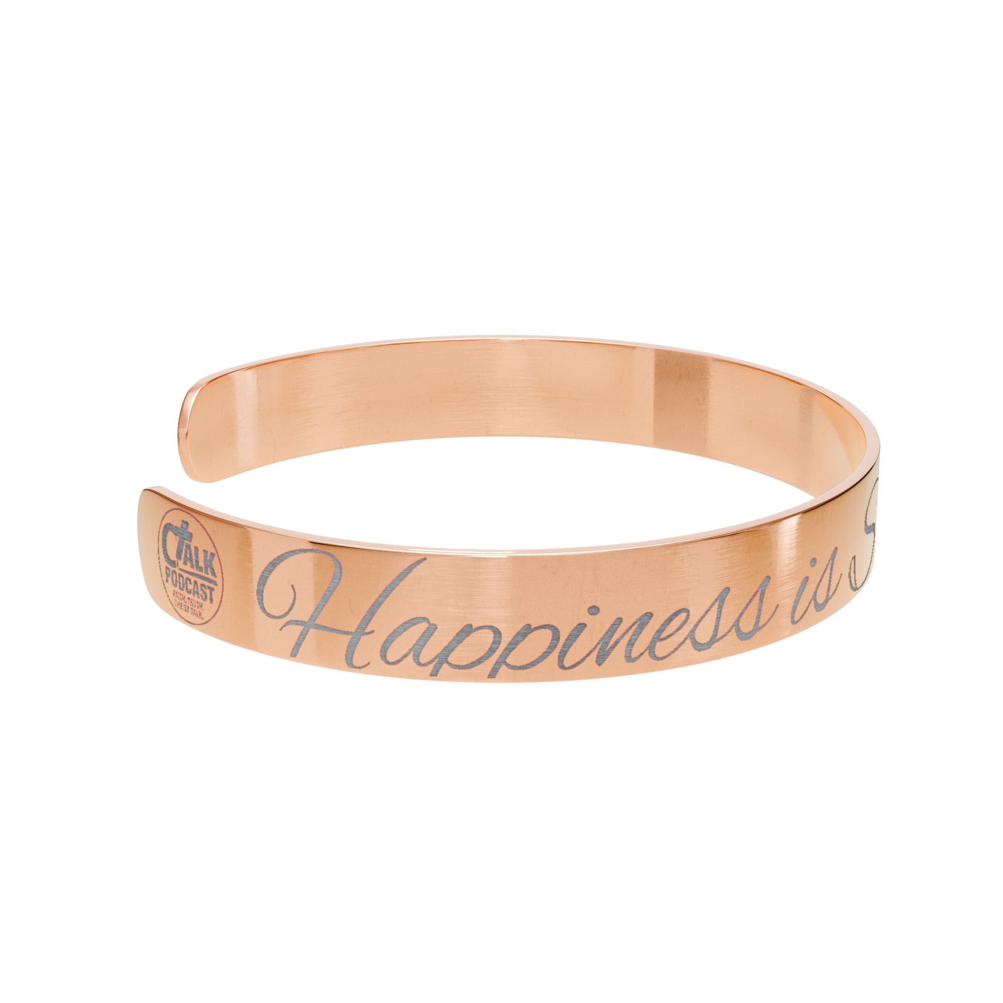 Happiness is Submission to GOD Cuff