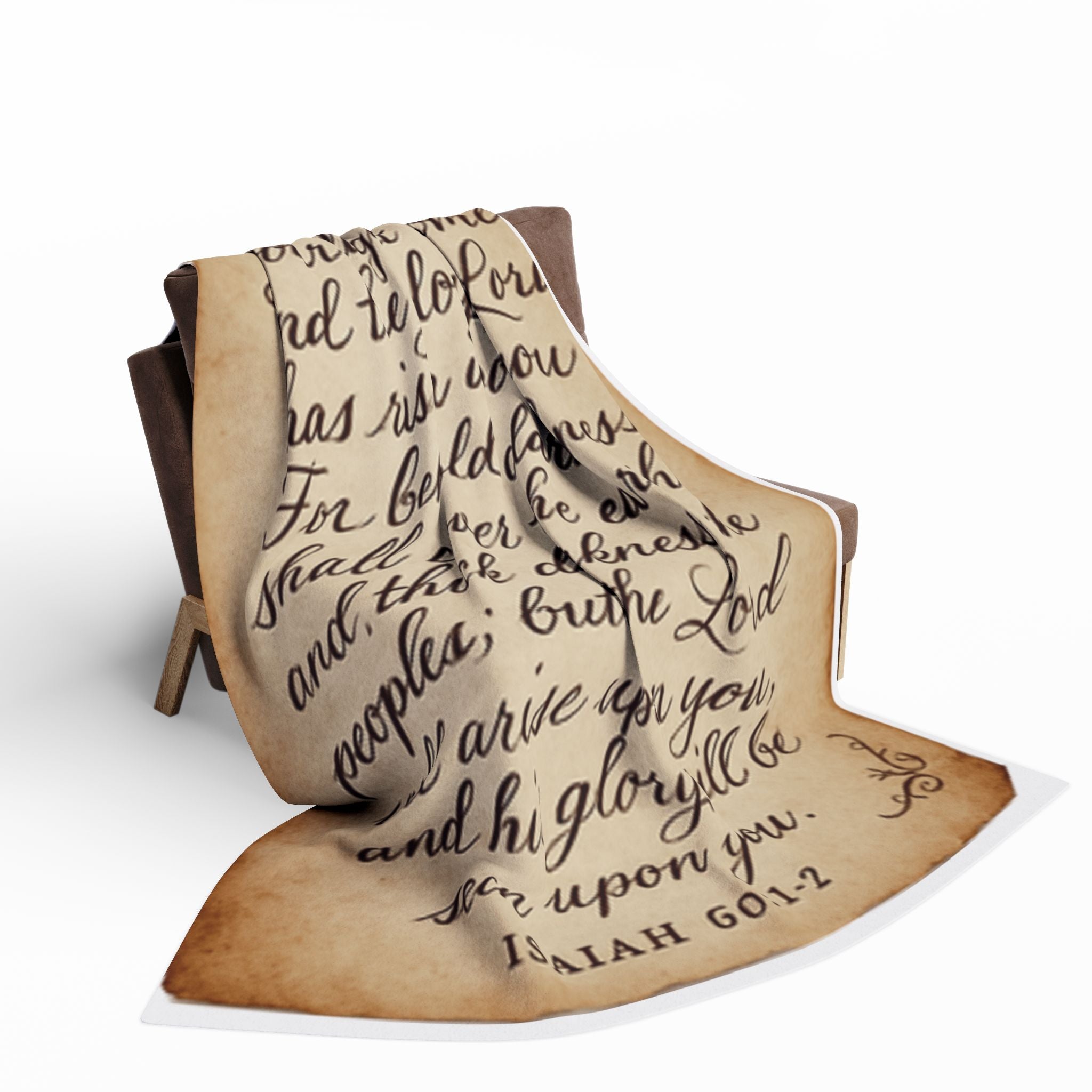 Isaiah 60:1 Fleece Blanket