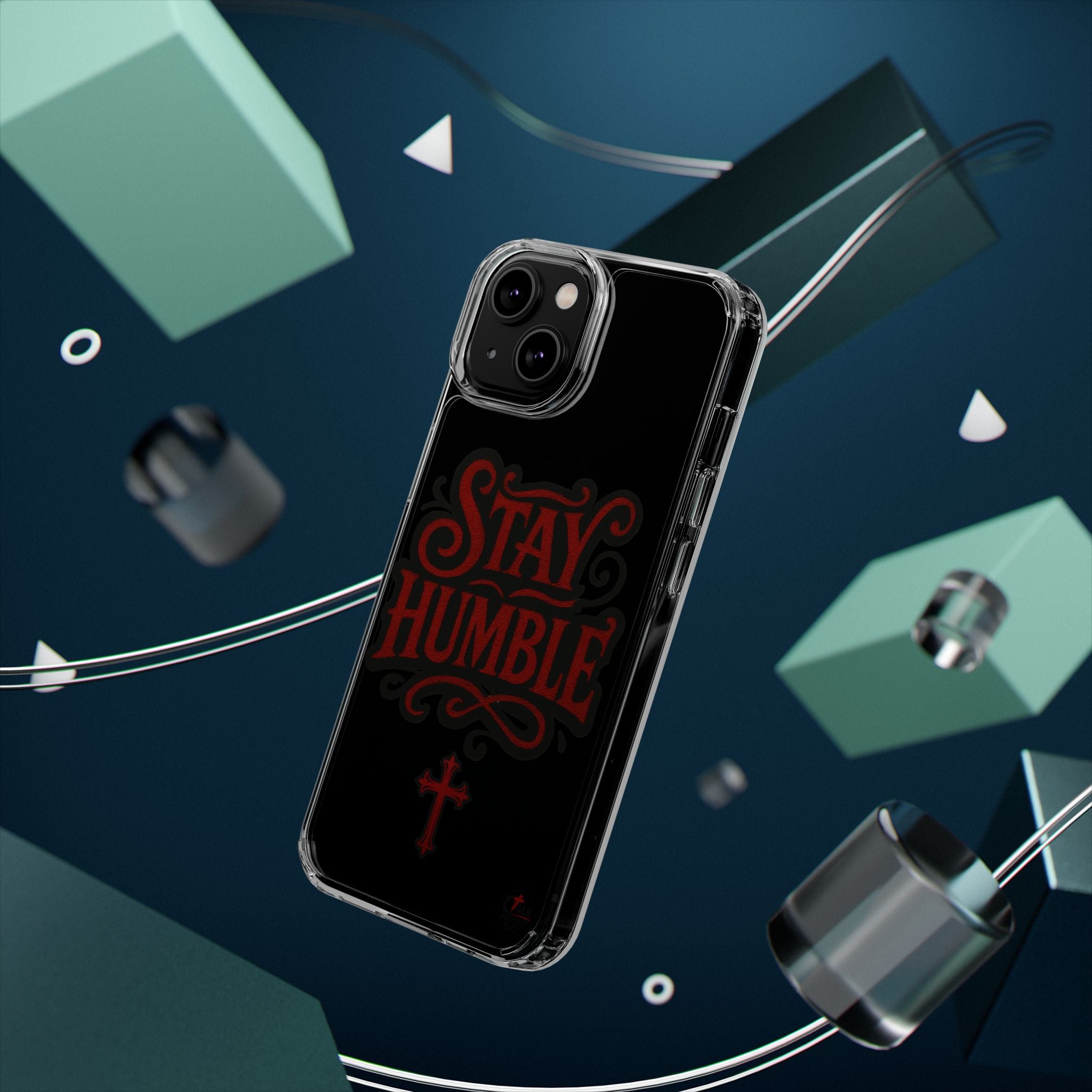 Stay Humble Clear Impact-Resistant Phone Case