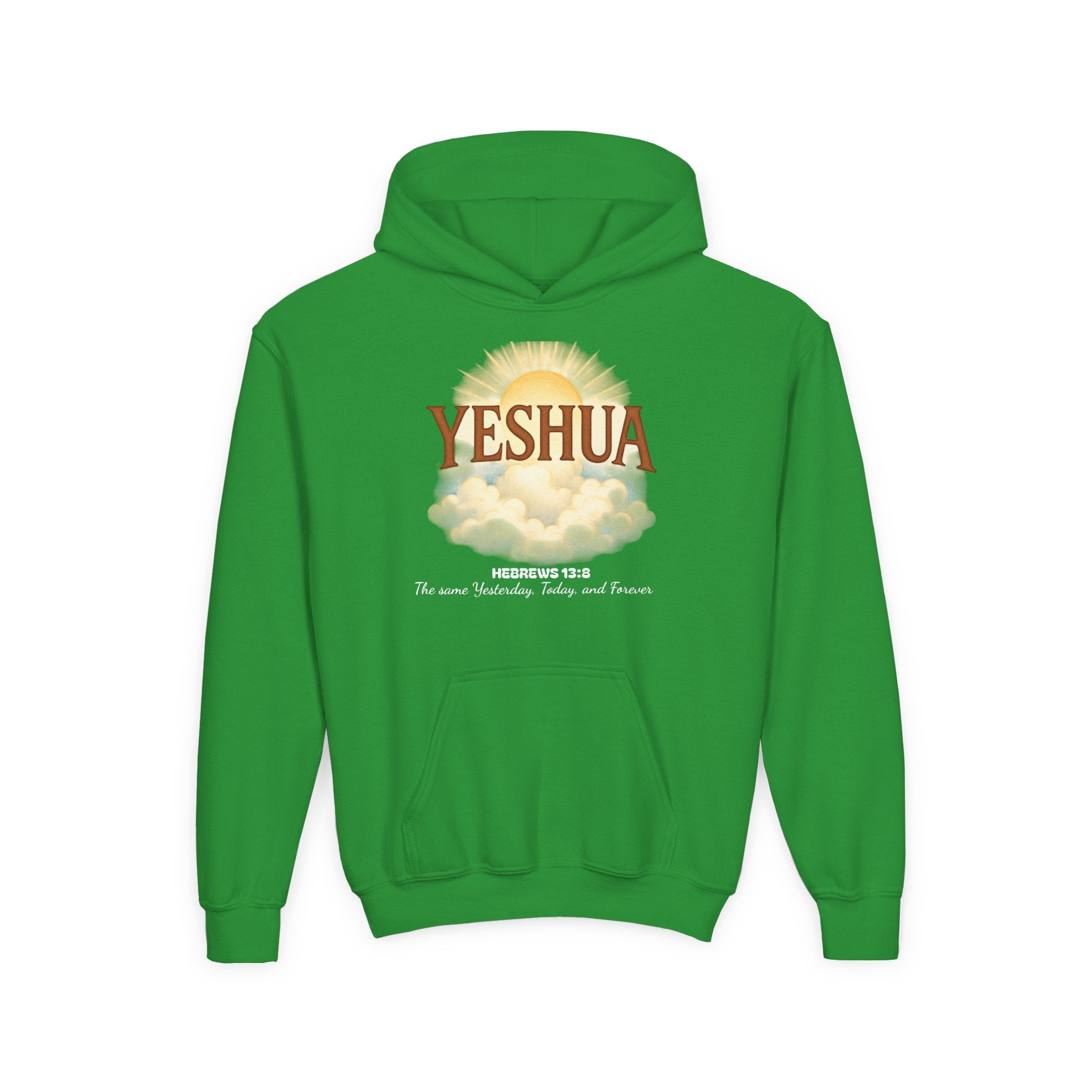 YESHUA Heb. 13:8 KIDS Hoodie