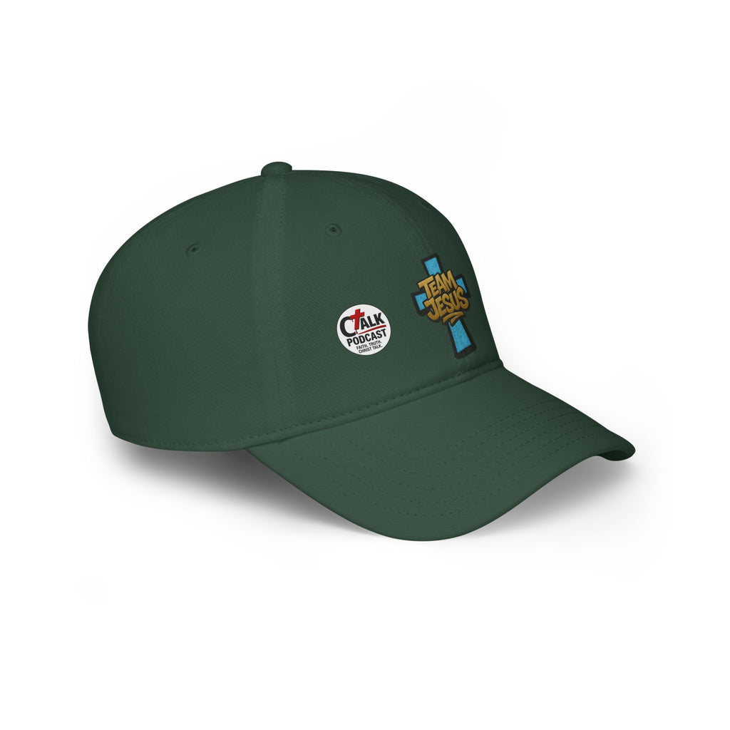 BLUE Team Jesus Baseball Cap