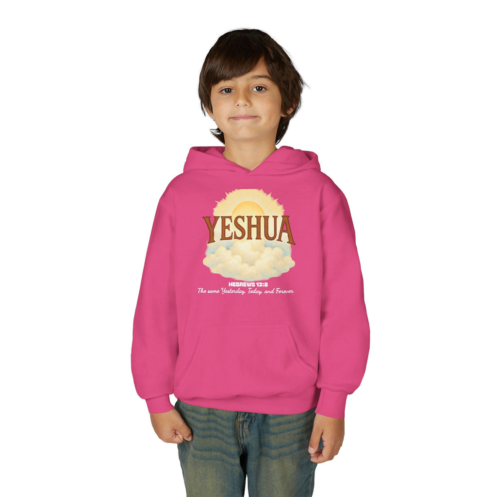 YESHUA Heb. 13:8 KIDS Hoodie