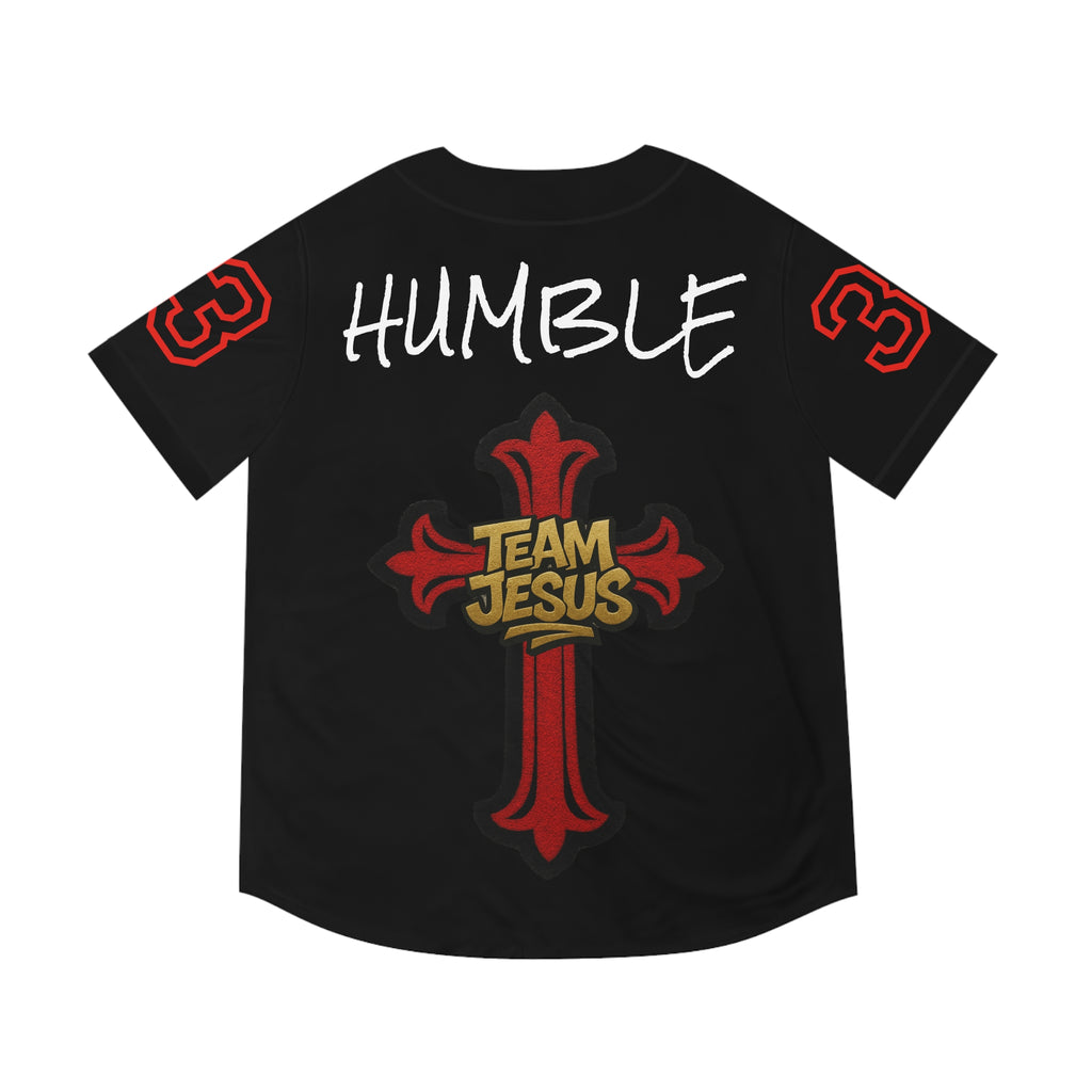 RED Team Jesus Baseball Jersey