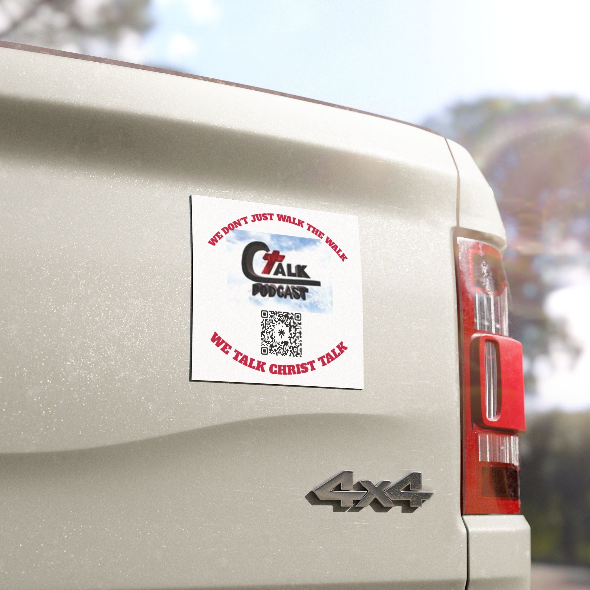 Signature Christ Talk Car Magnet
