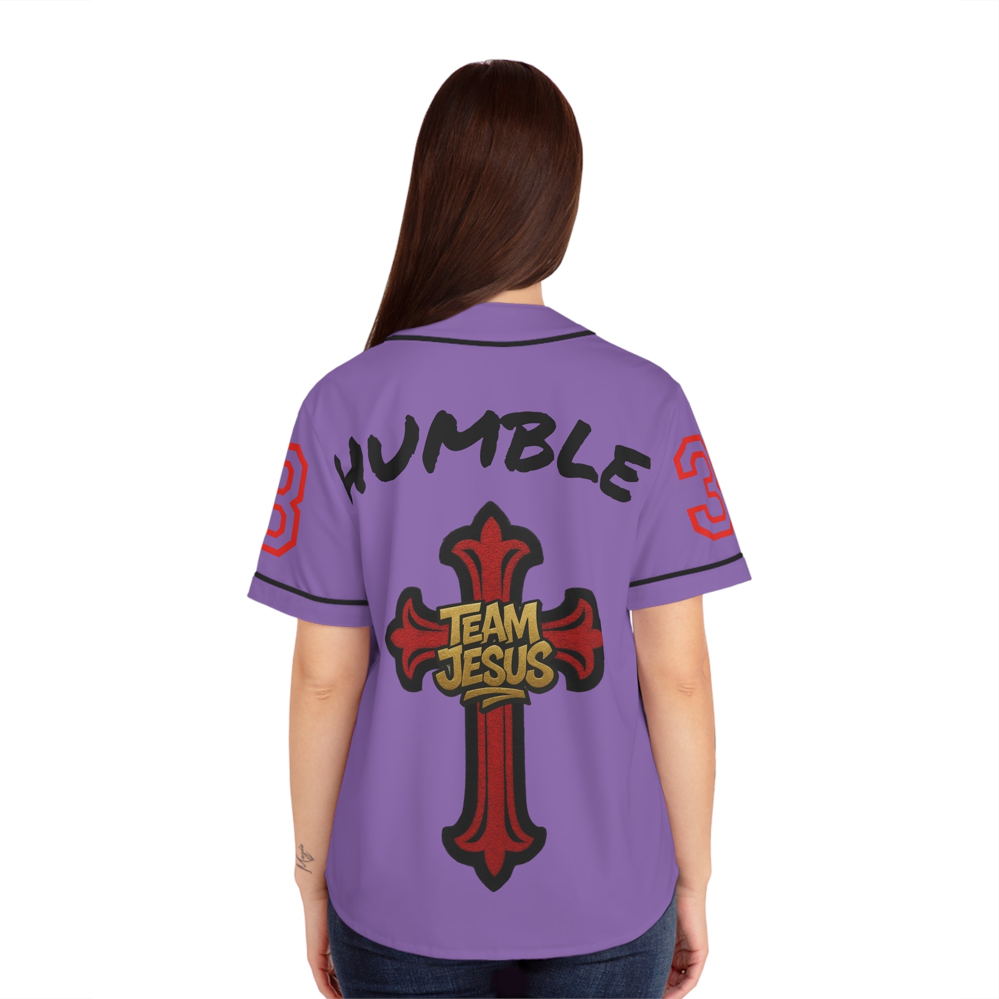 RED Team Jesus Women's Jersey