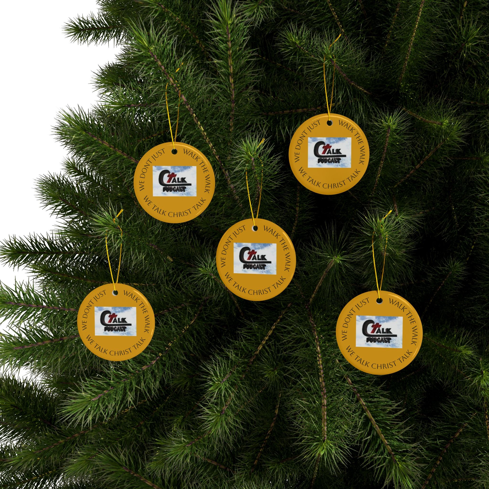 Signature Christ Talk Christmas Ornament