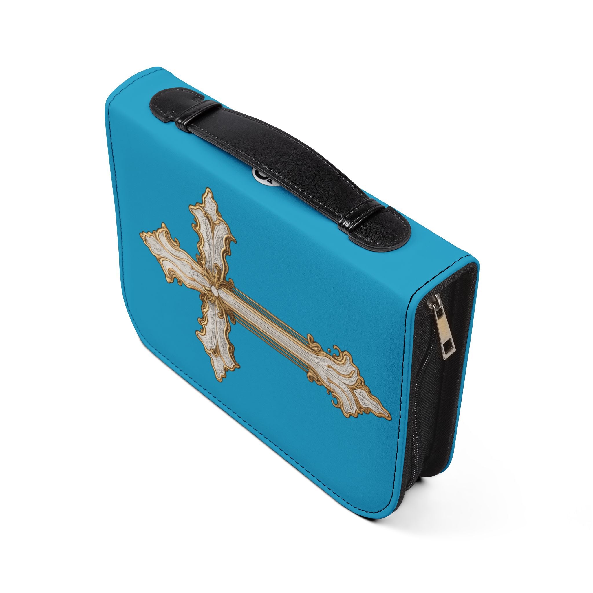 "My Worship Is Loud Because My Wounds Are Deep" Bible Cover - White
