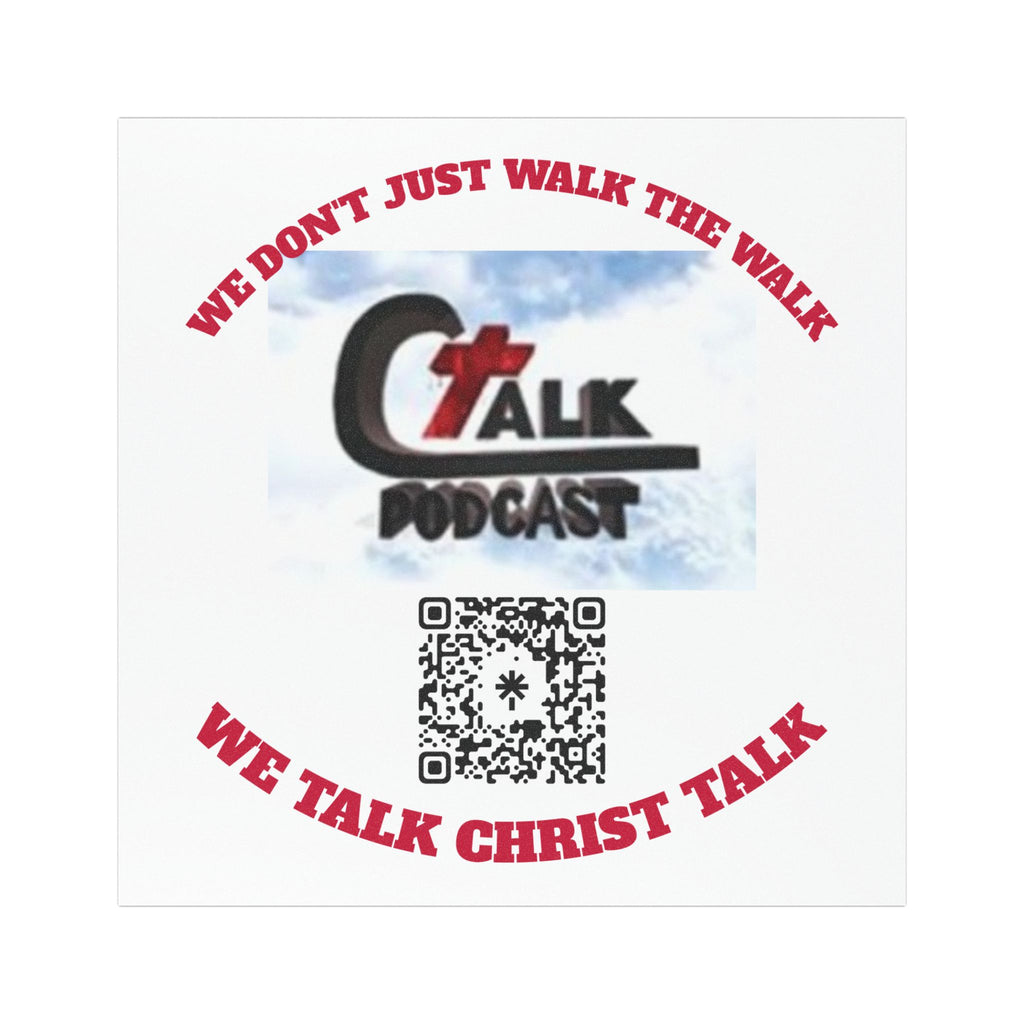 Signature Christ Talk Car Magnet
