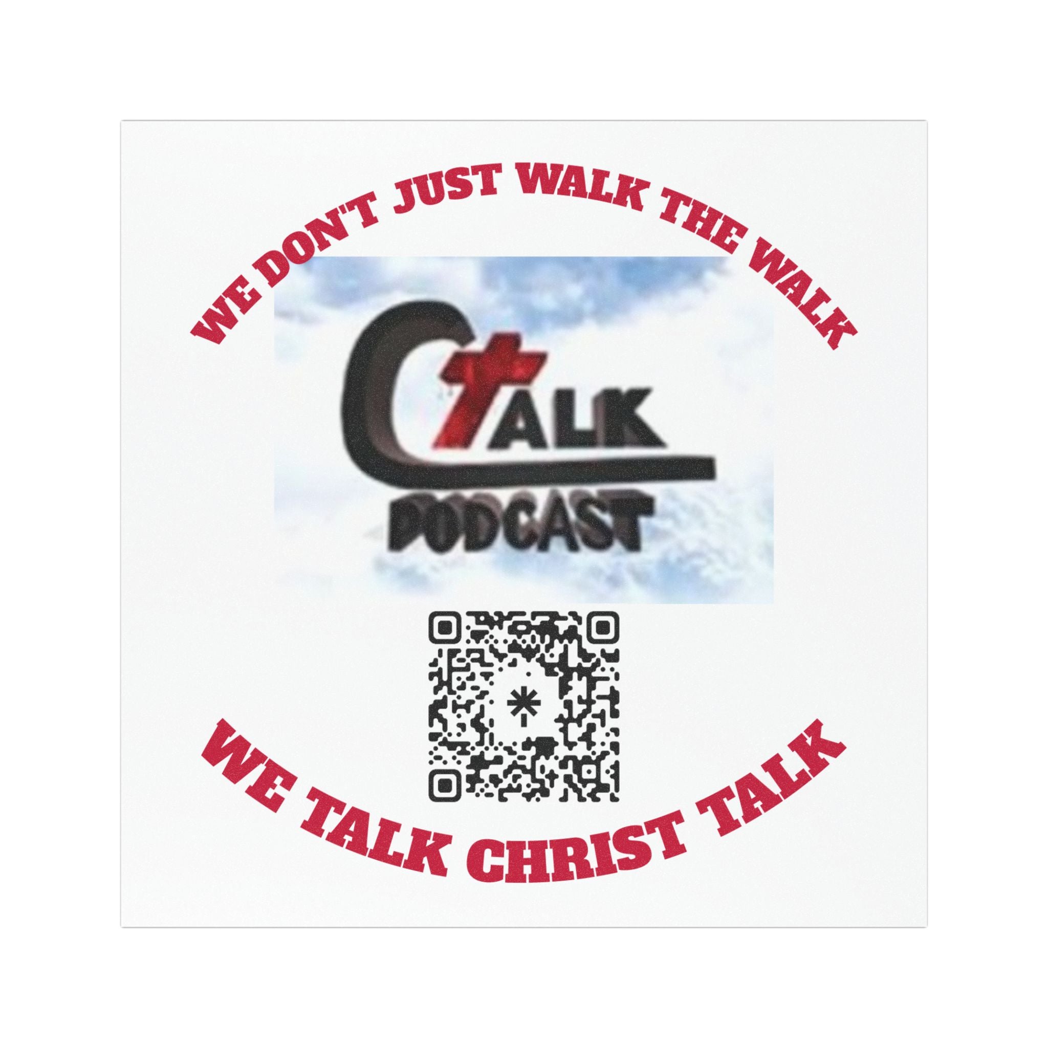 Signature Christ Talk Car Magnet
