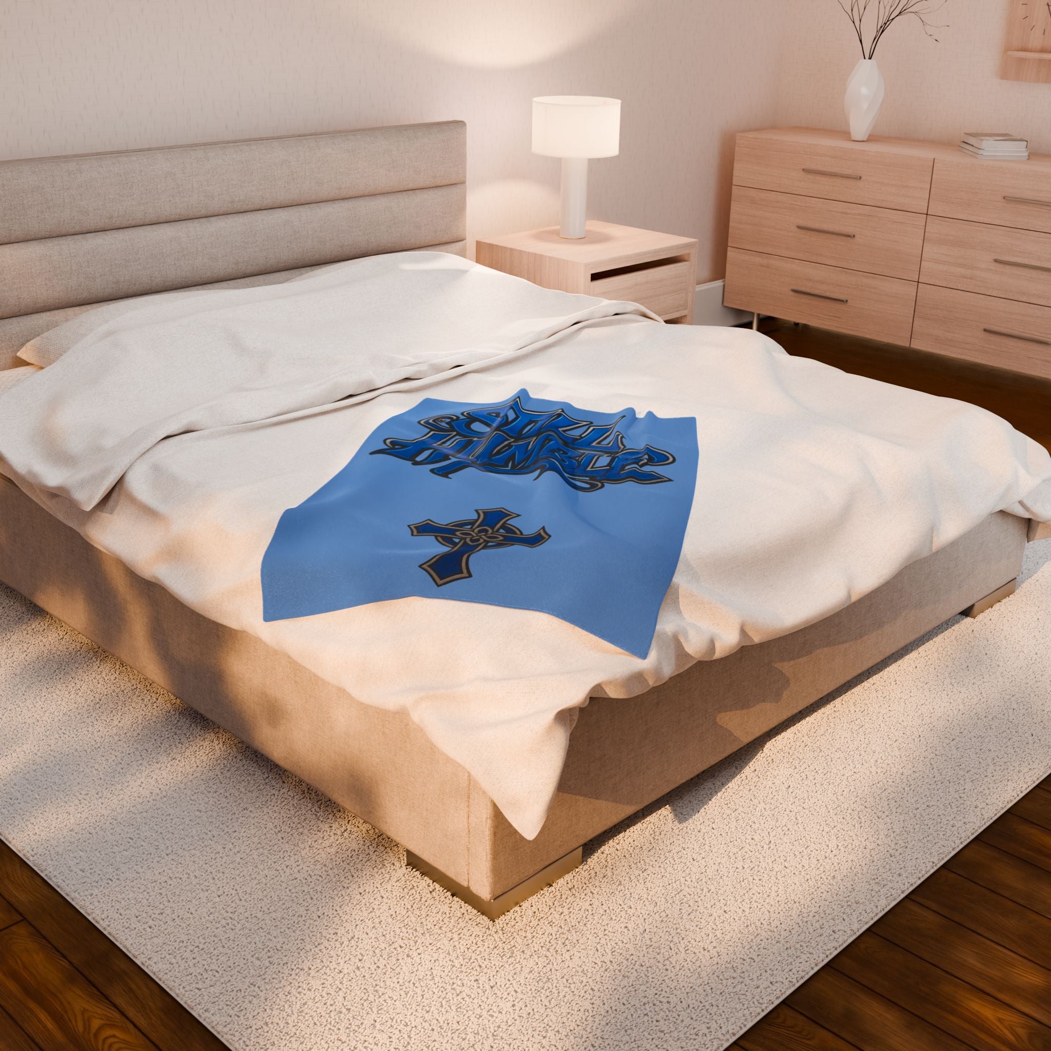 Still Humble Velveteen Plush Blanket