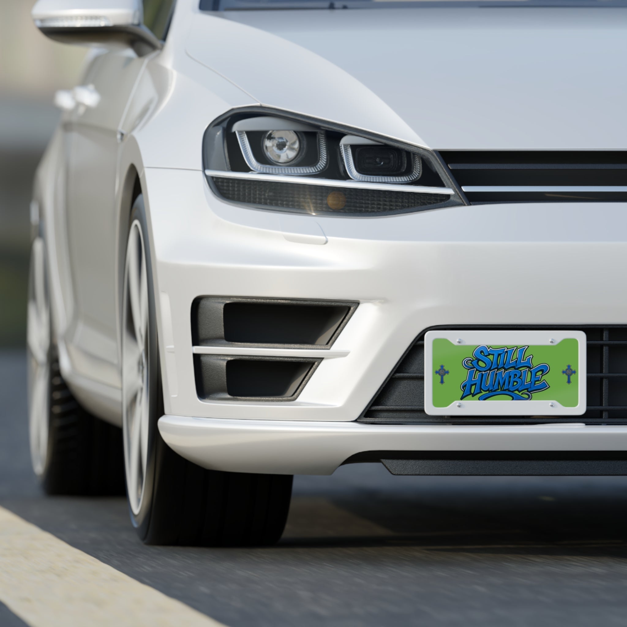 Still Humble License Plate