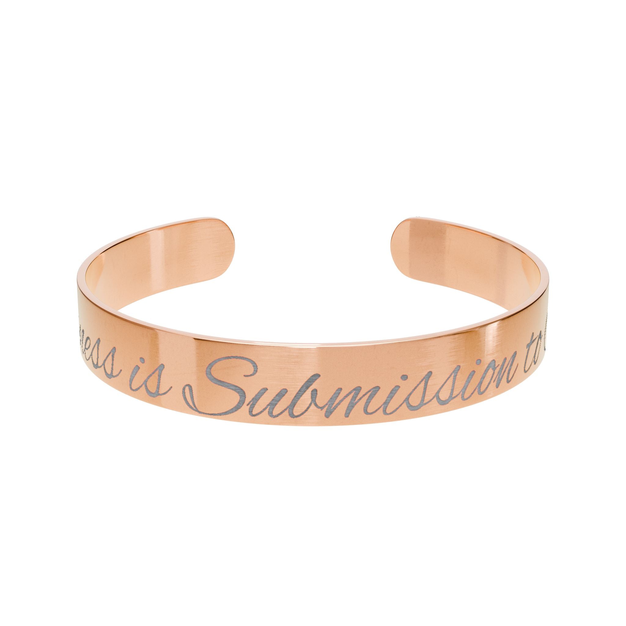 Happiness is Submission to GOD Cuff
