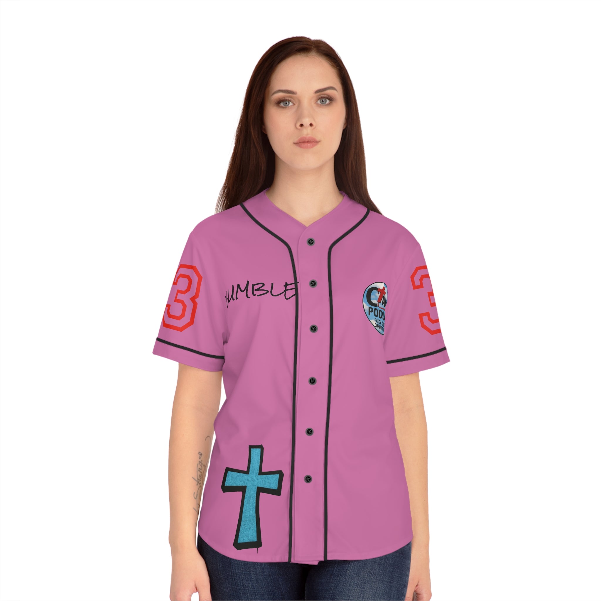 BLUE Team Jesus Women's Jersey