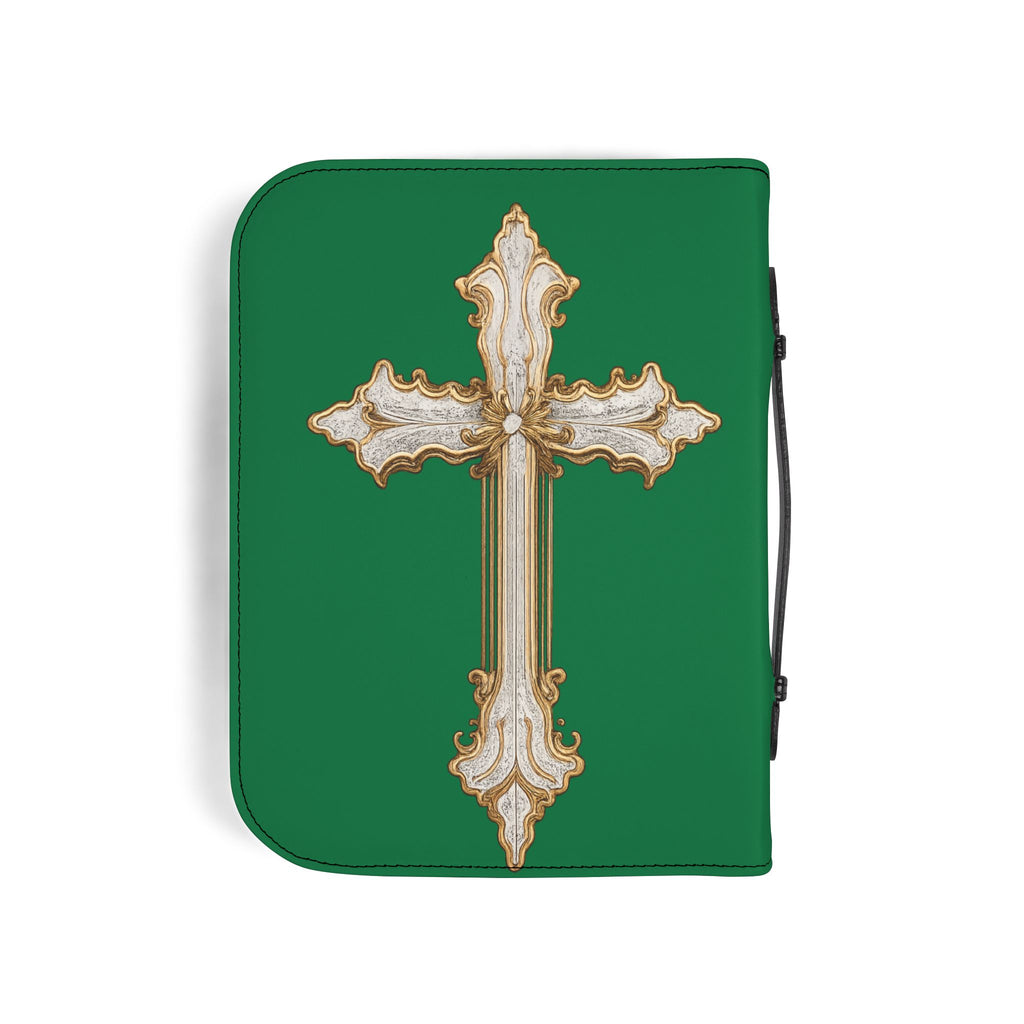 "My Worship Is Loud Because My Wounds Are Deep" Bible Cover - White