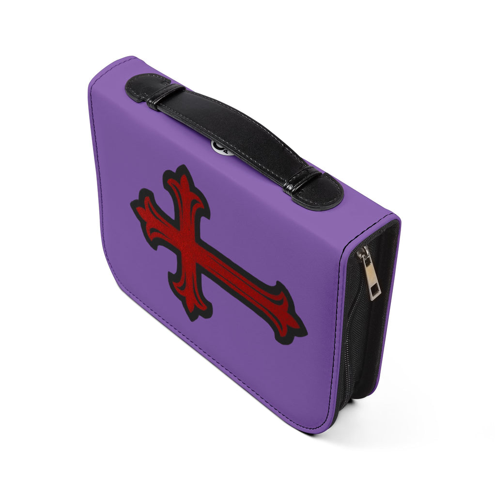 "My Worship Is Loud Because My Wounds Are Deep" Bible Cover - Purple
