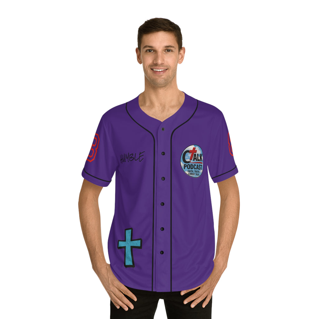BLUE Team Jesus Baseball Jersey