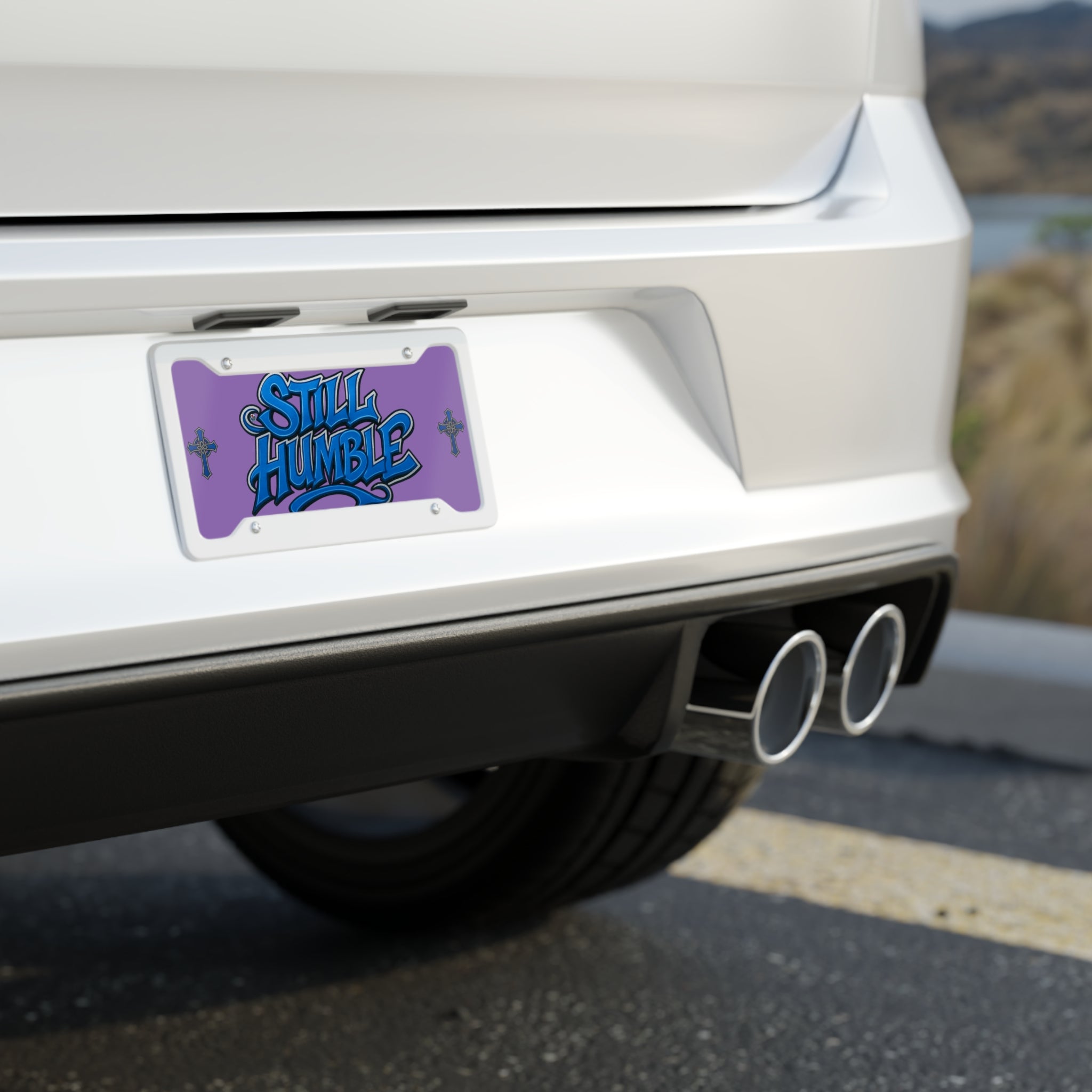 Still Humble License Plate