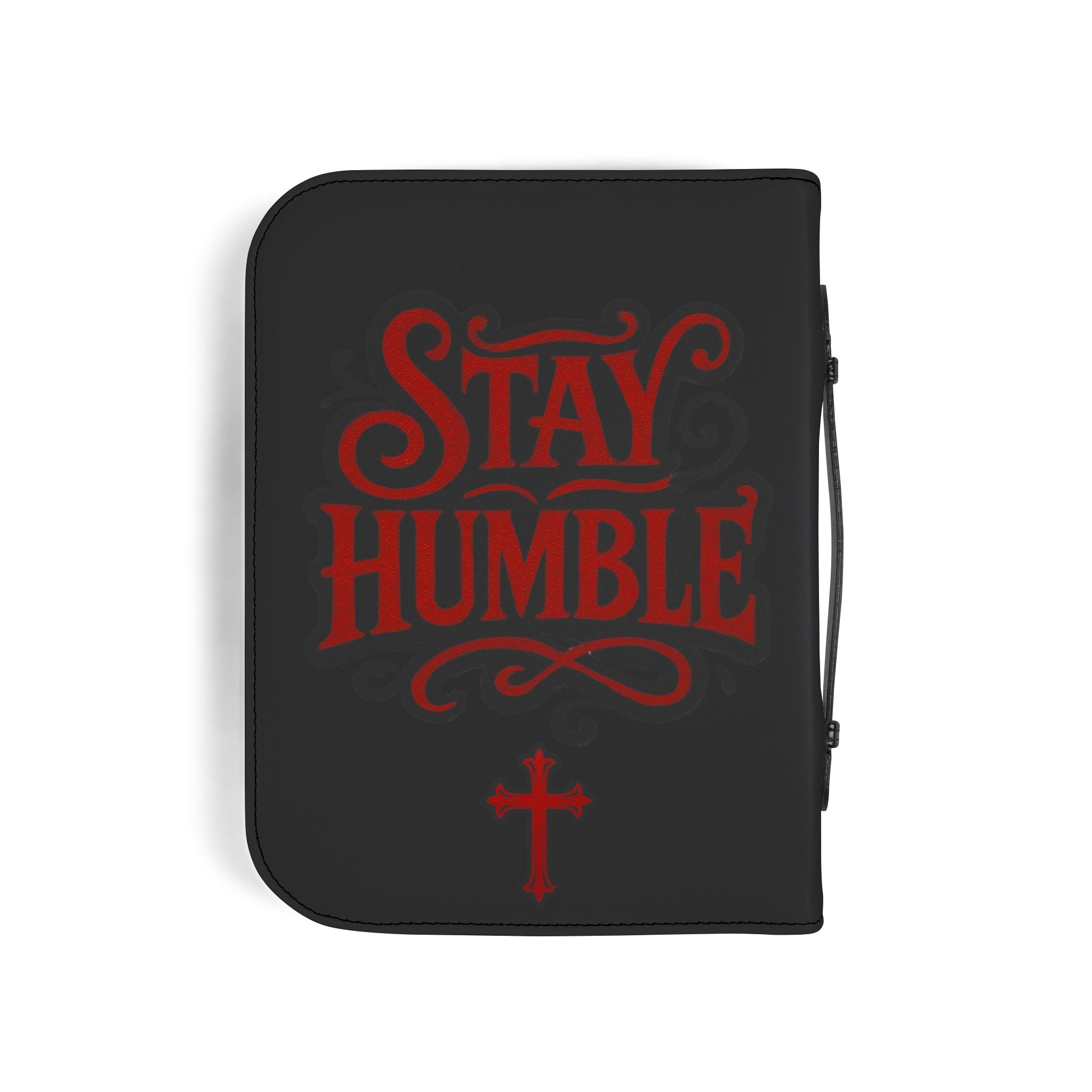 STAY HUMBLE Bible Cover - Black