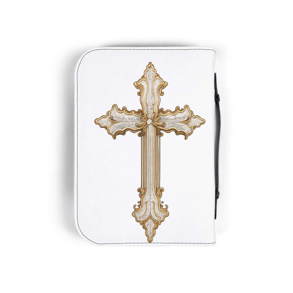 "My Worship Is Loud Because My Wounds Are Deep" Bible Cover - White