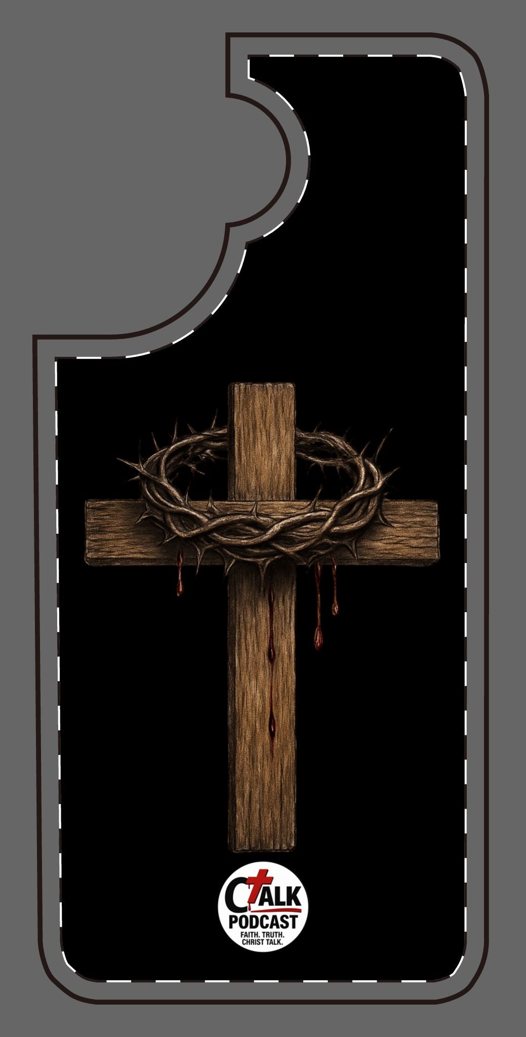 Cross & Crown Phone Case