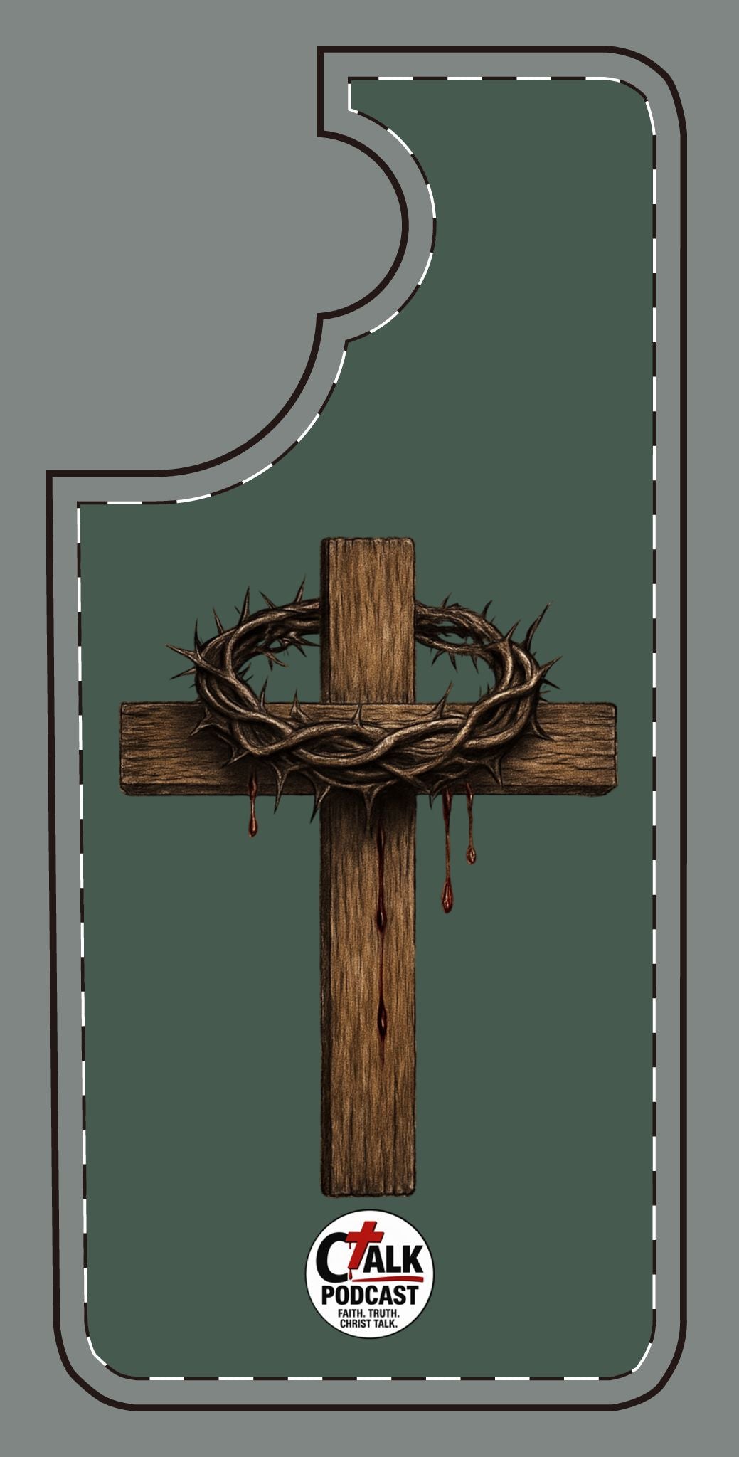 Cross & Crown Phone Case