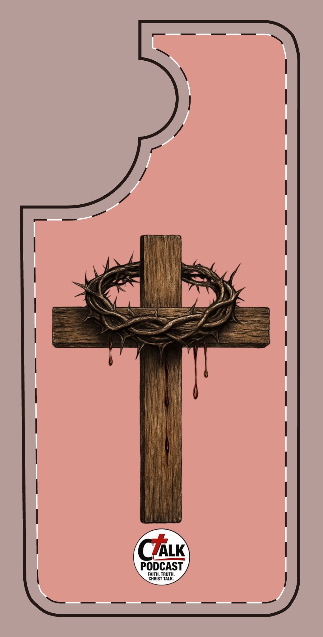 Cross & Crown Phone Case