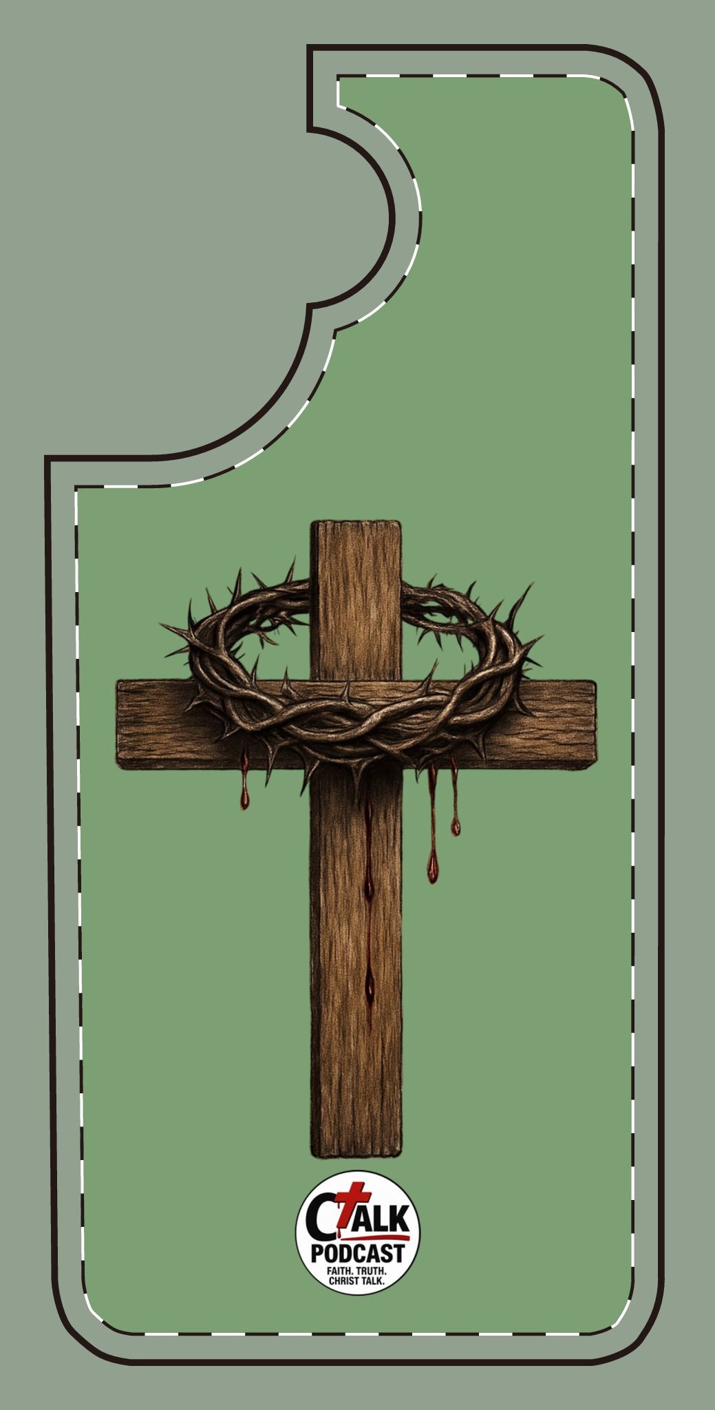 Cross & Crown Phone Case