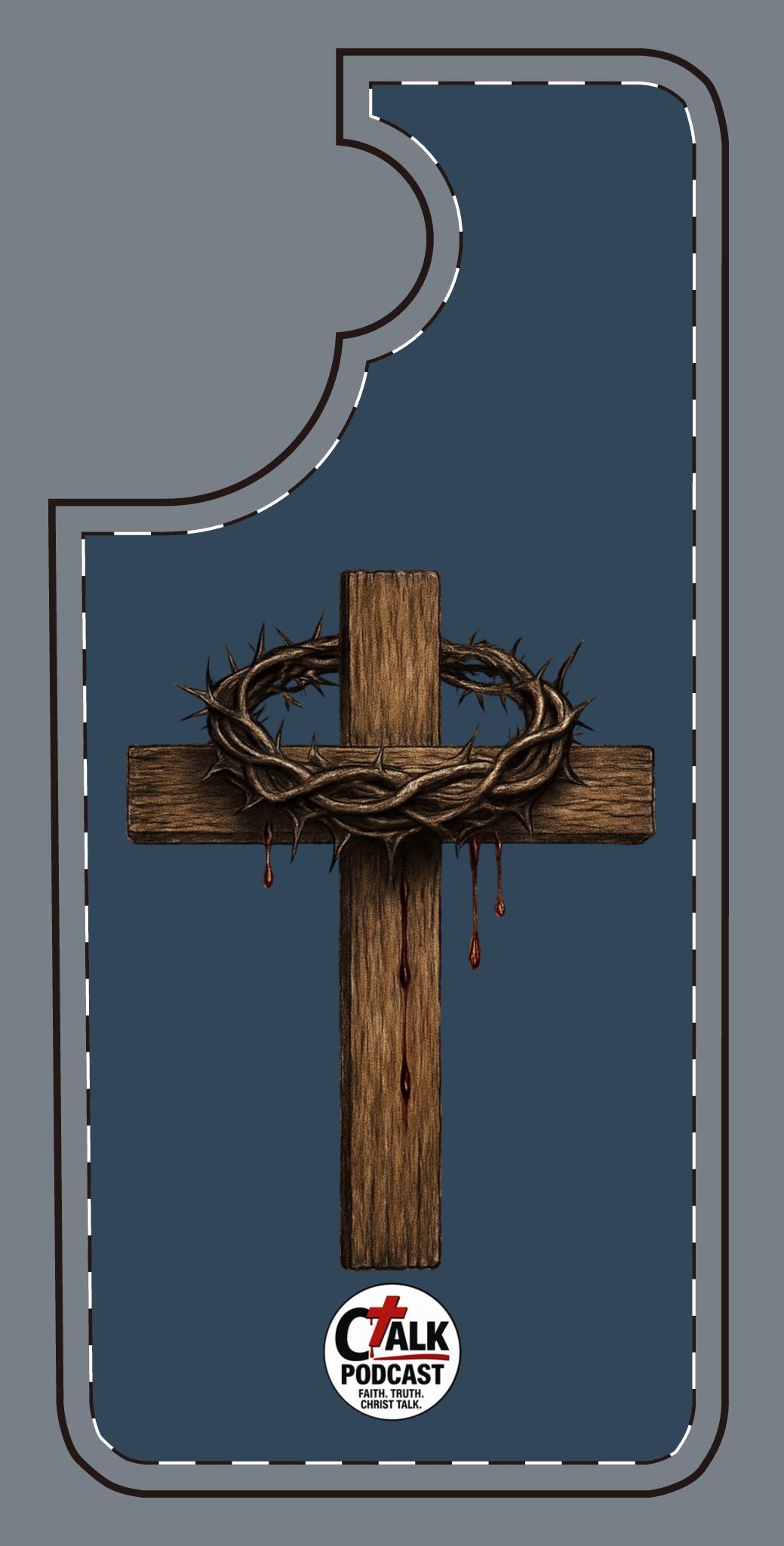 Cross & Crown Phone Case