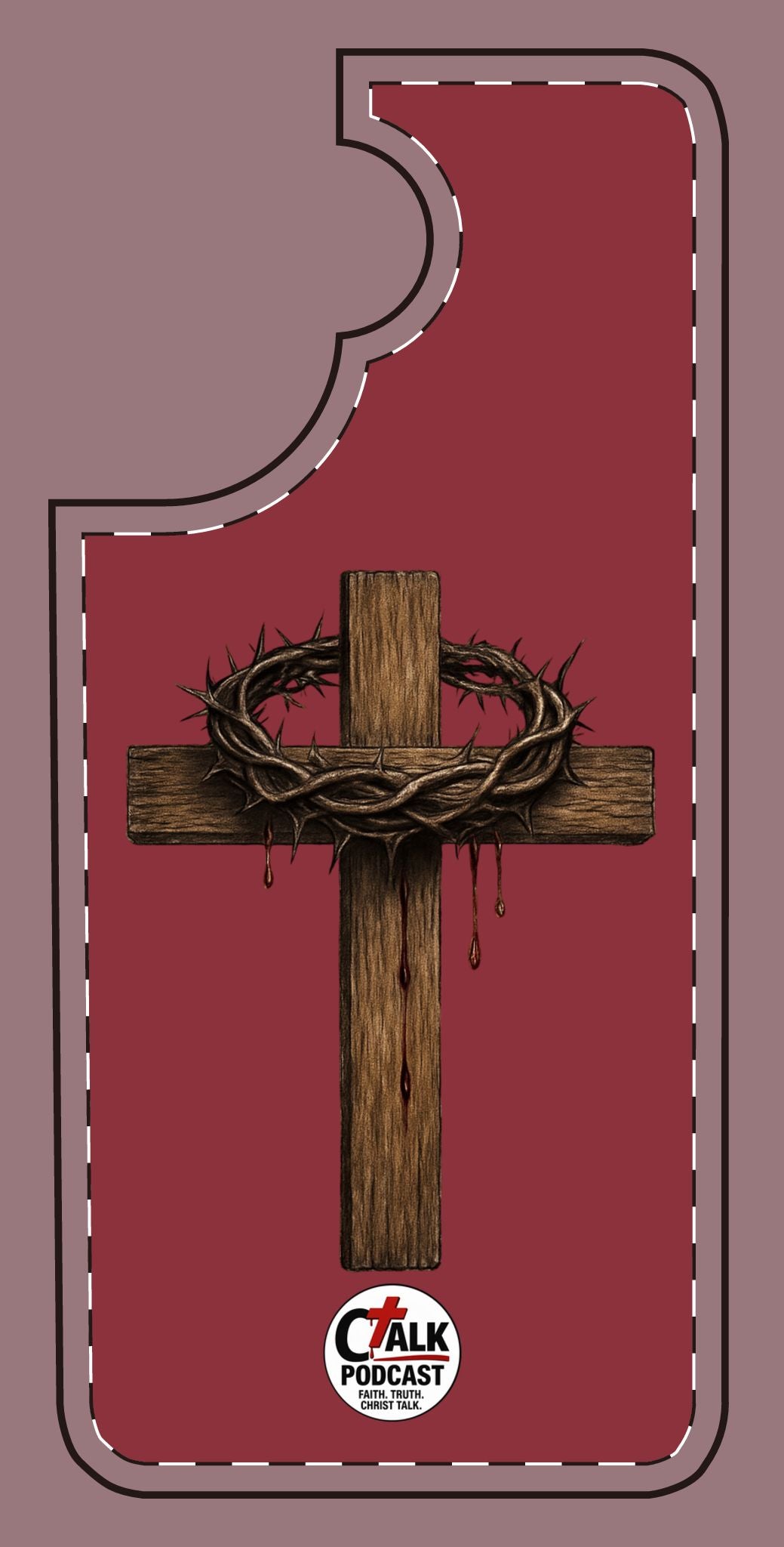 Cross & Crown Phone Case