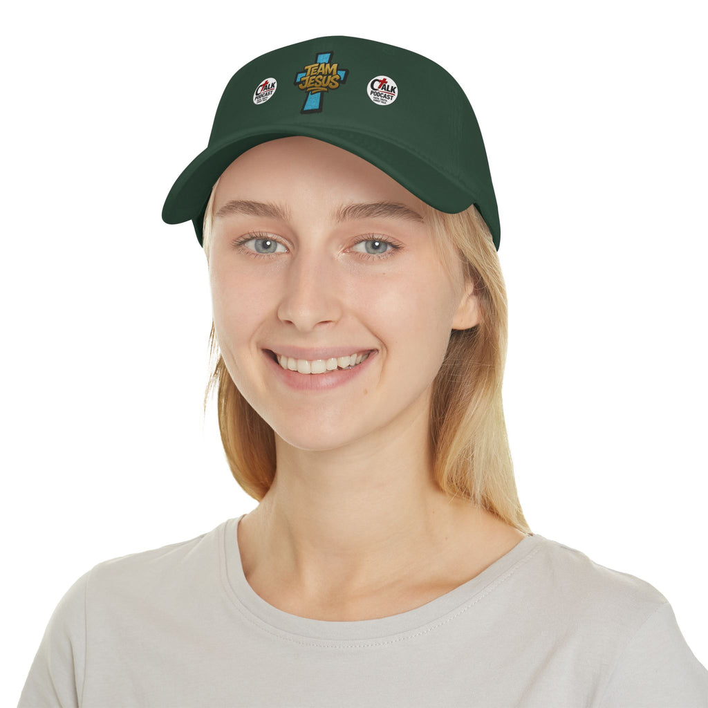 BLUE Team Jesus Baseball Cap