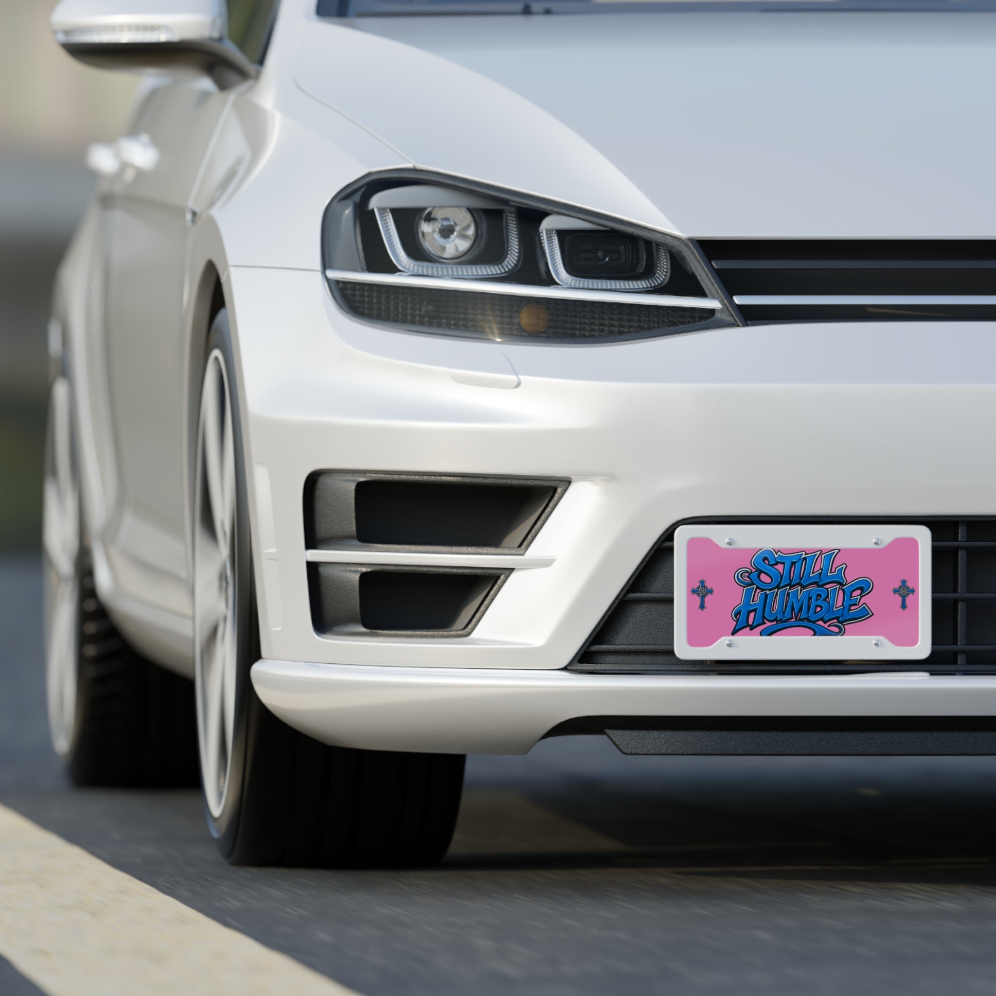 Still Humble License Plate