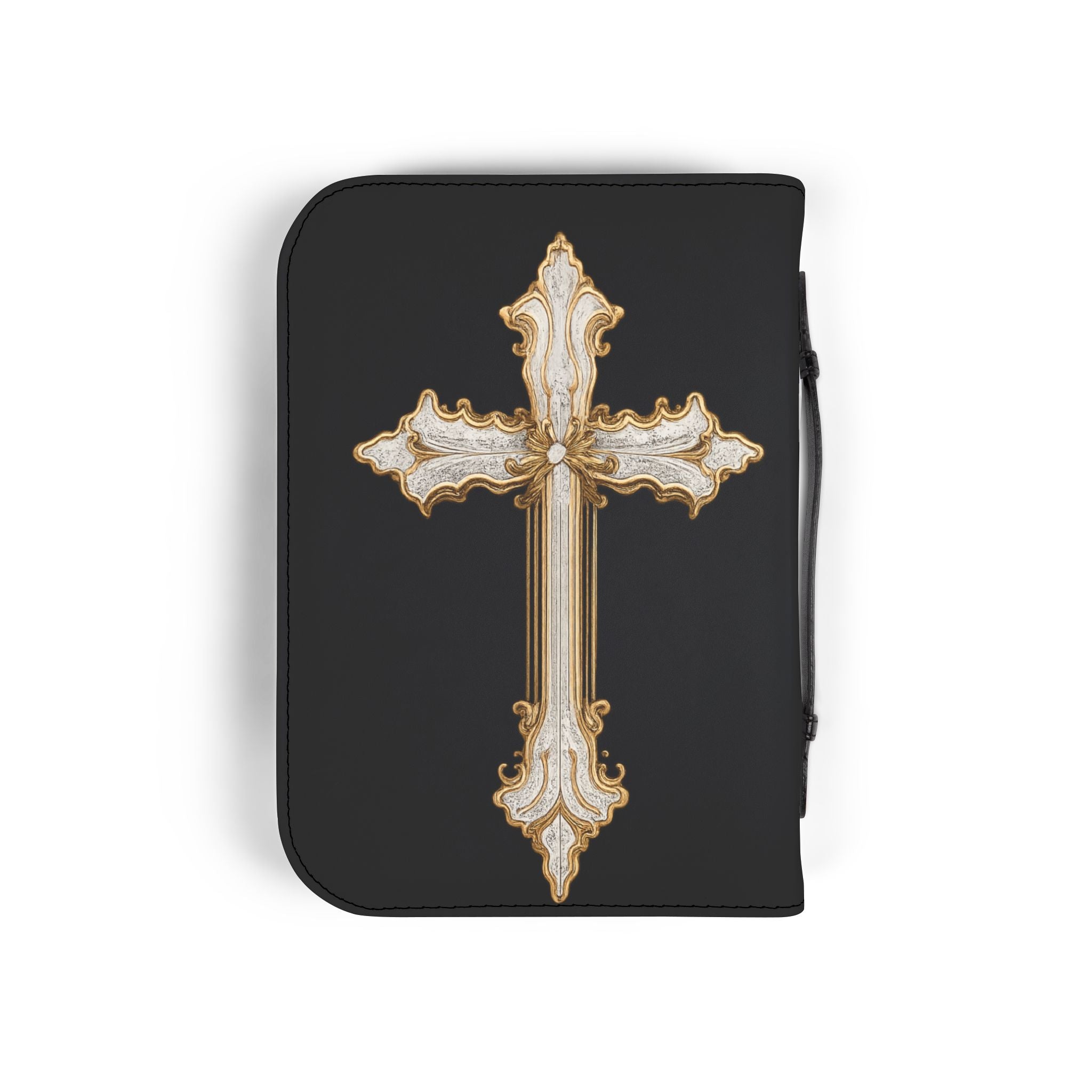"My Worship Is Loud Because My Wounds Are Deep" Bible Cover - Black