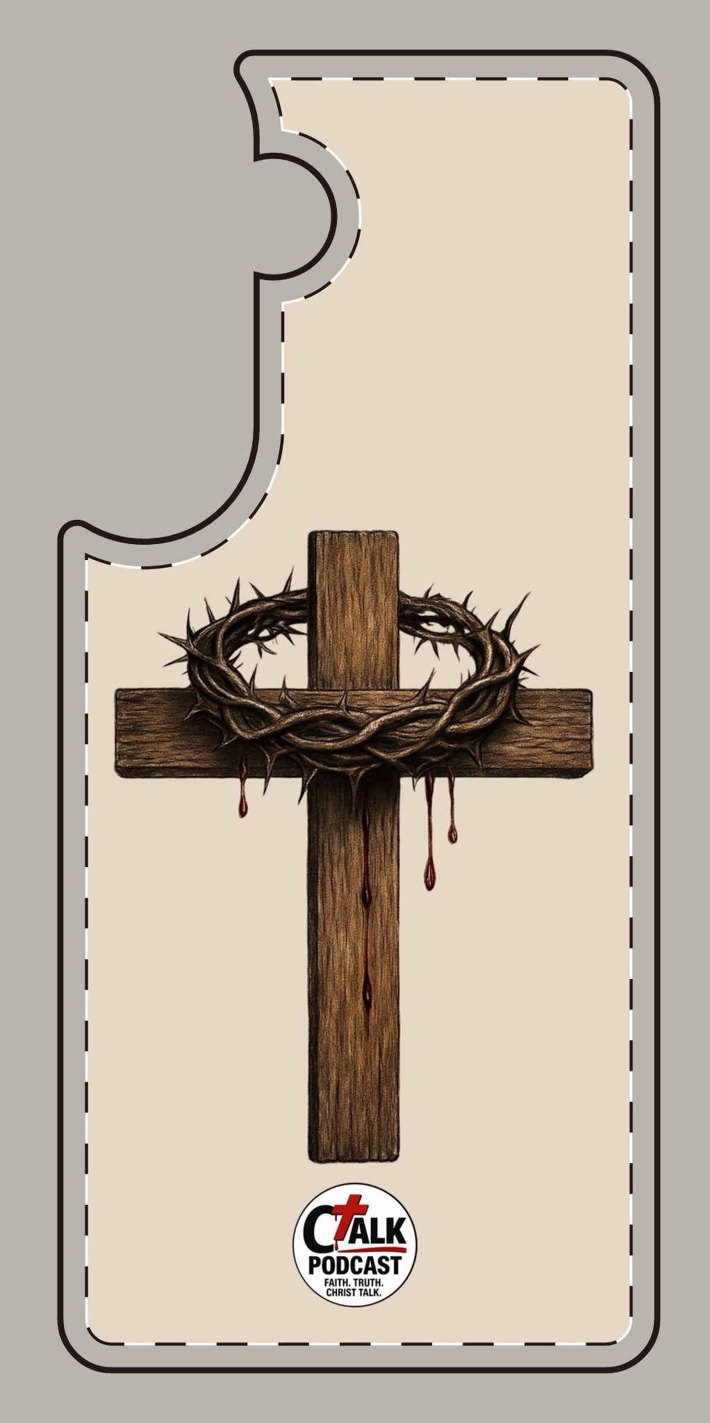 Cross & Crown Phone Case