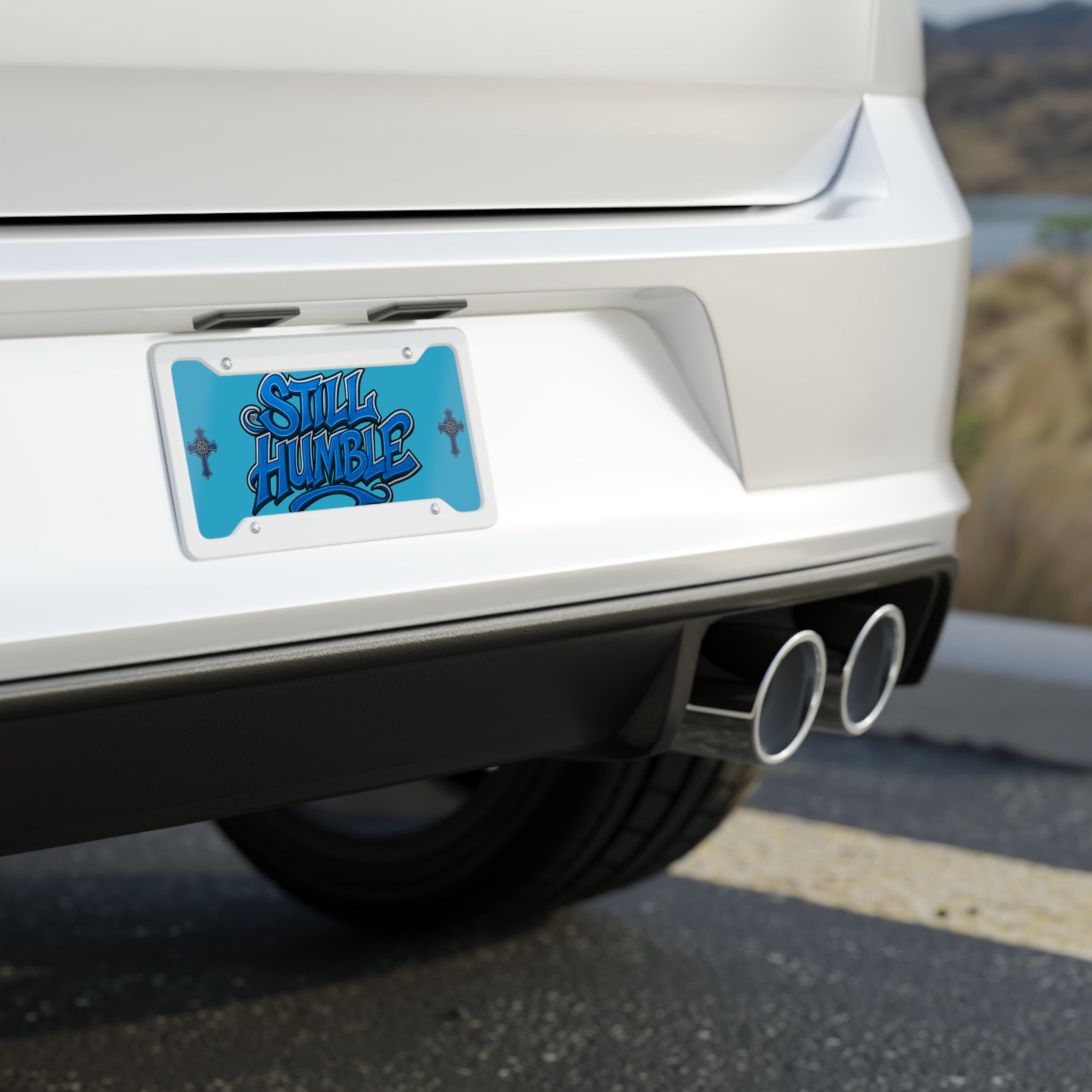Still Humble License Plate