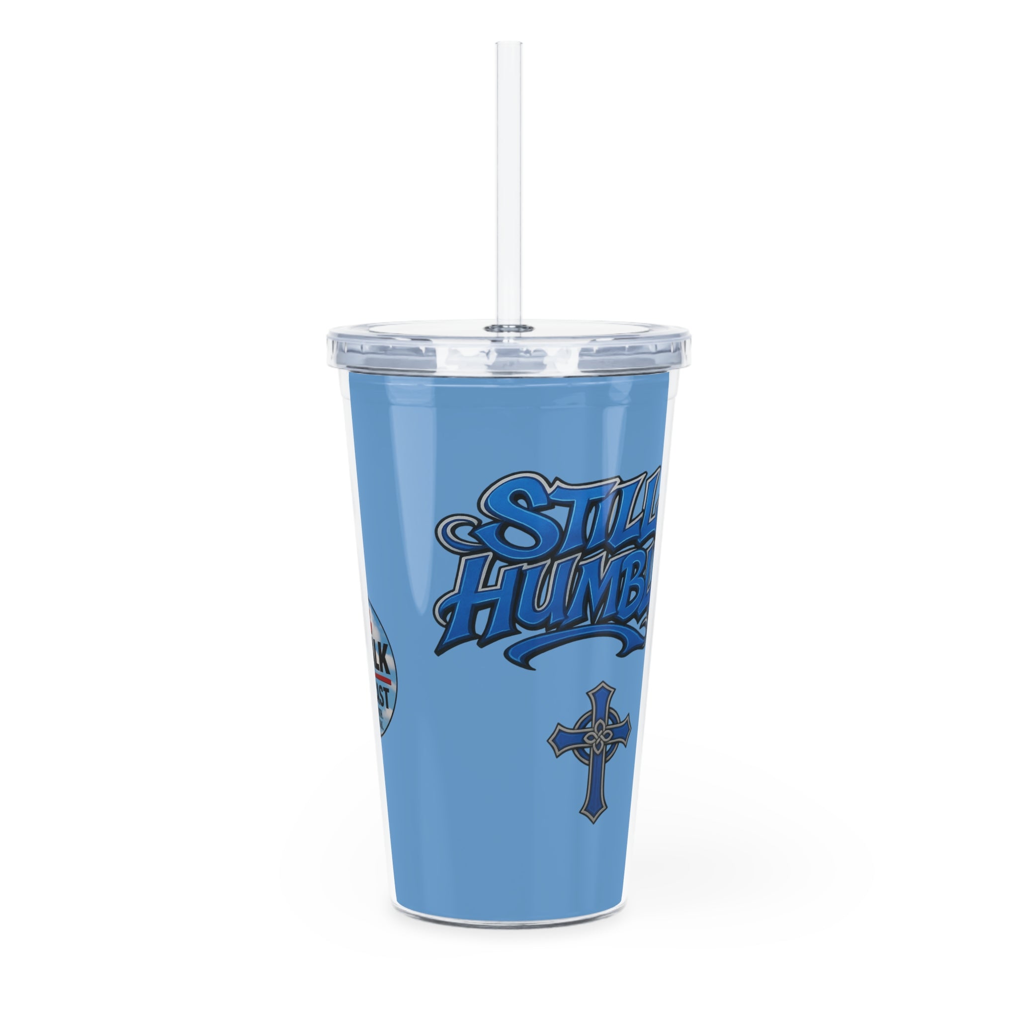 Still Humble Plastic Tumbler with Straw
