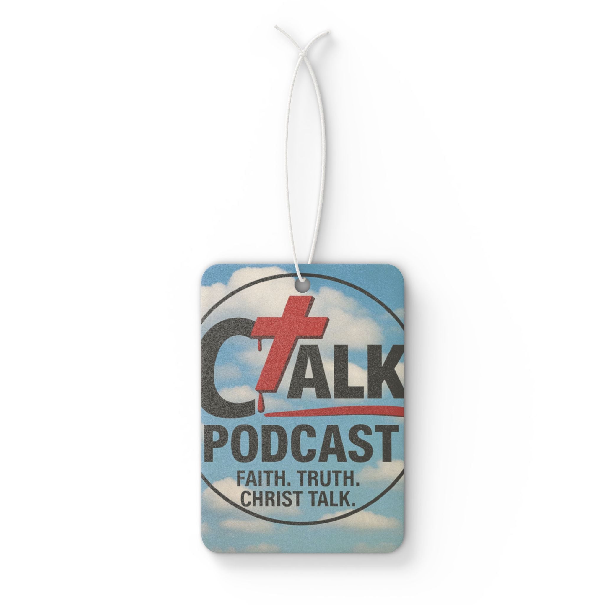 CHRIST TALK Podcast: Faith. Truth. Christ Talk. Car Air Freshener