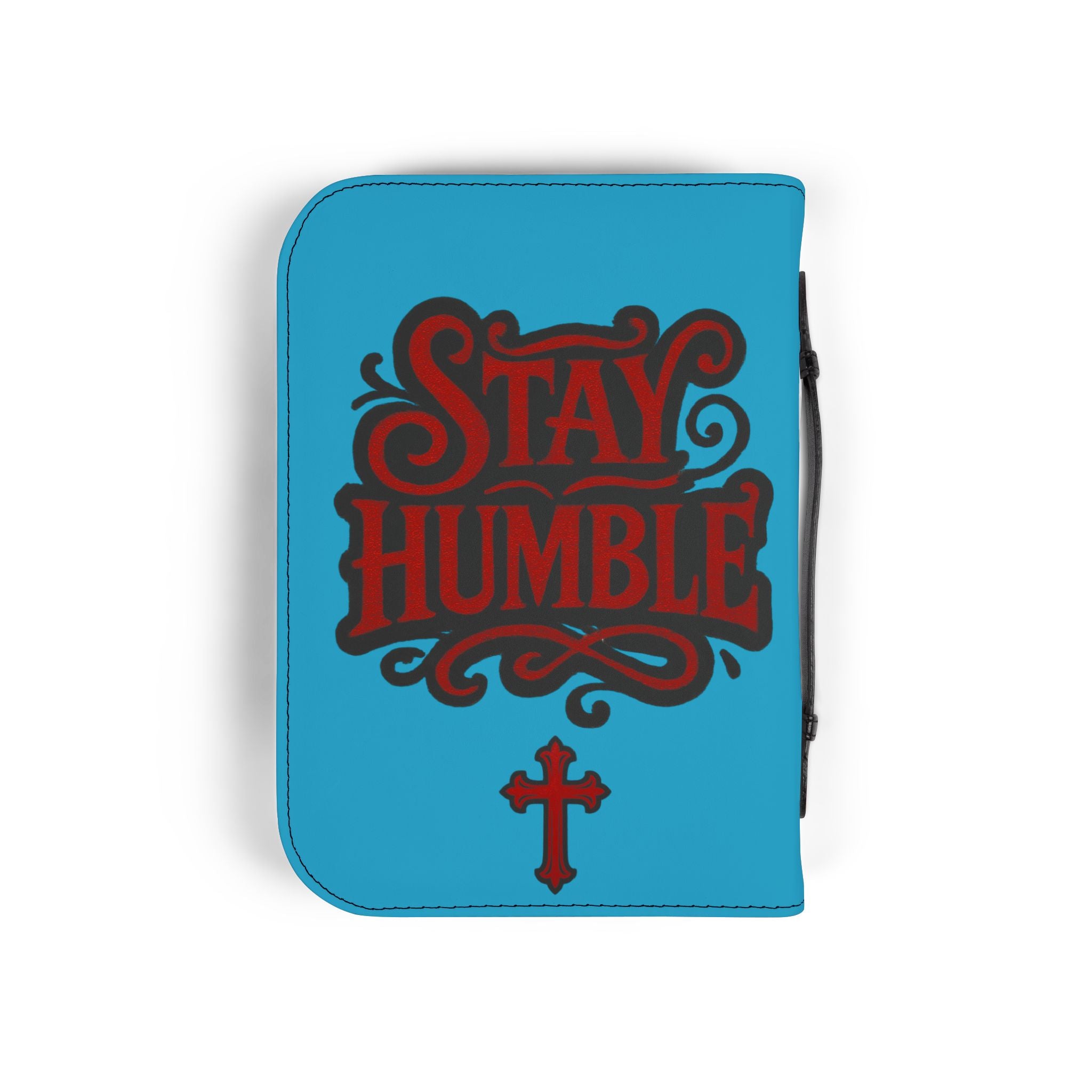 STAY HUMBLE Bible Cover - Turquoise