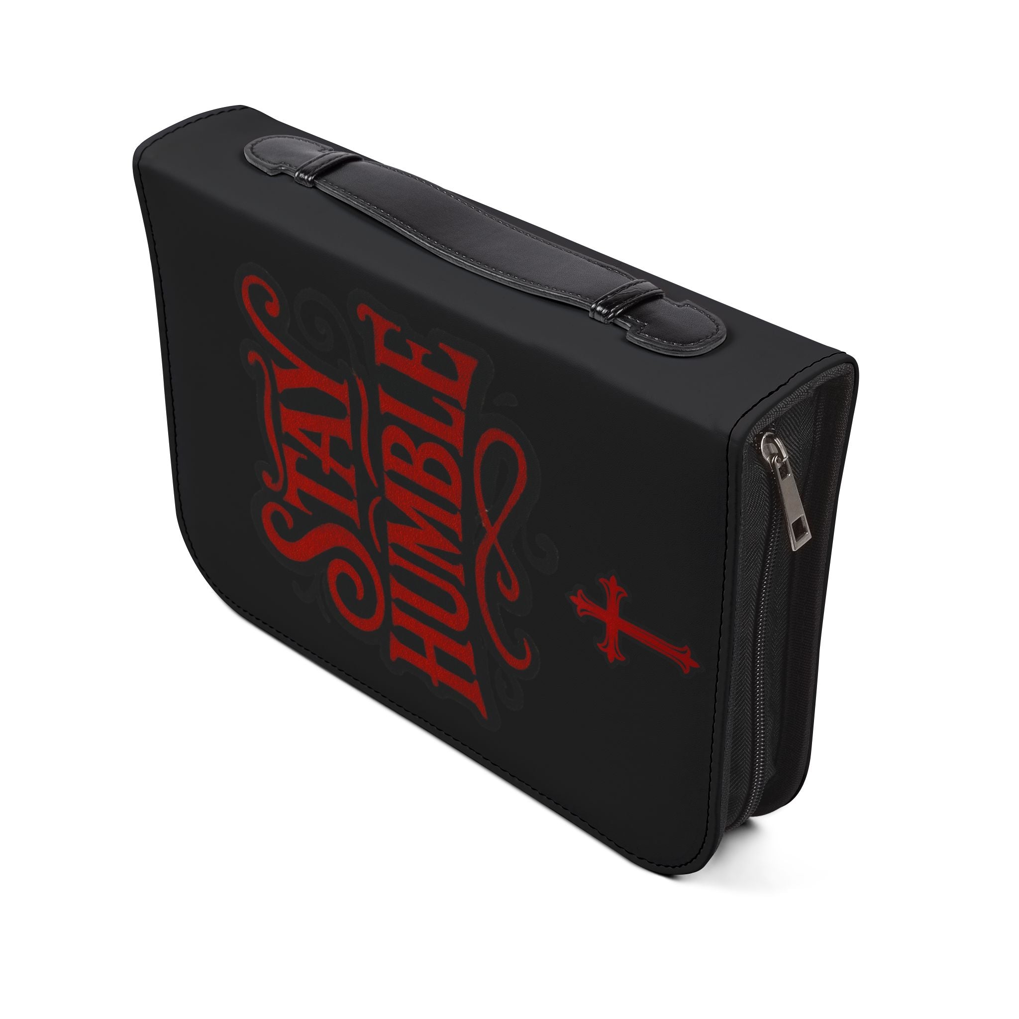 STAY HUMBLE Bible Cover - Black
