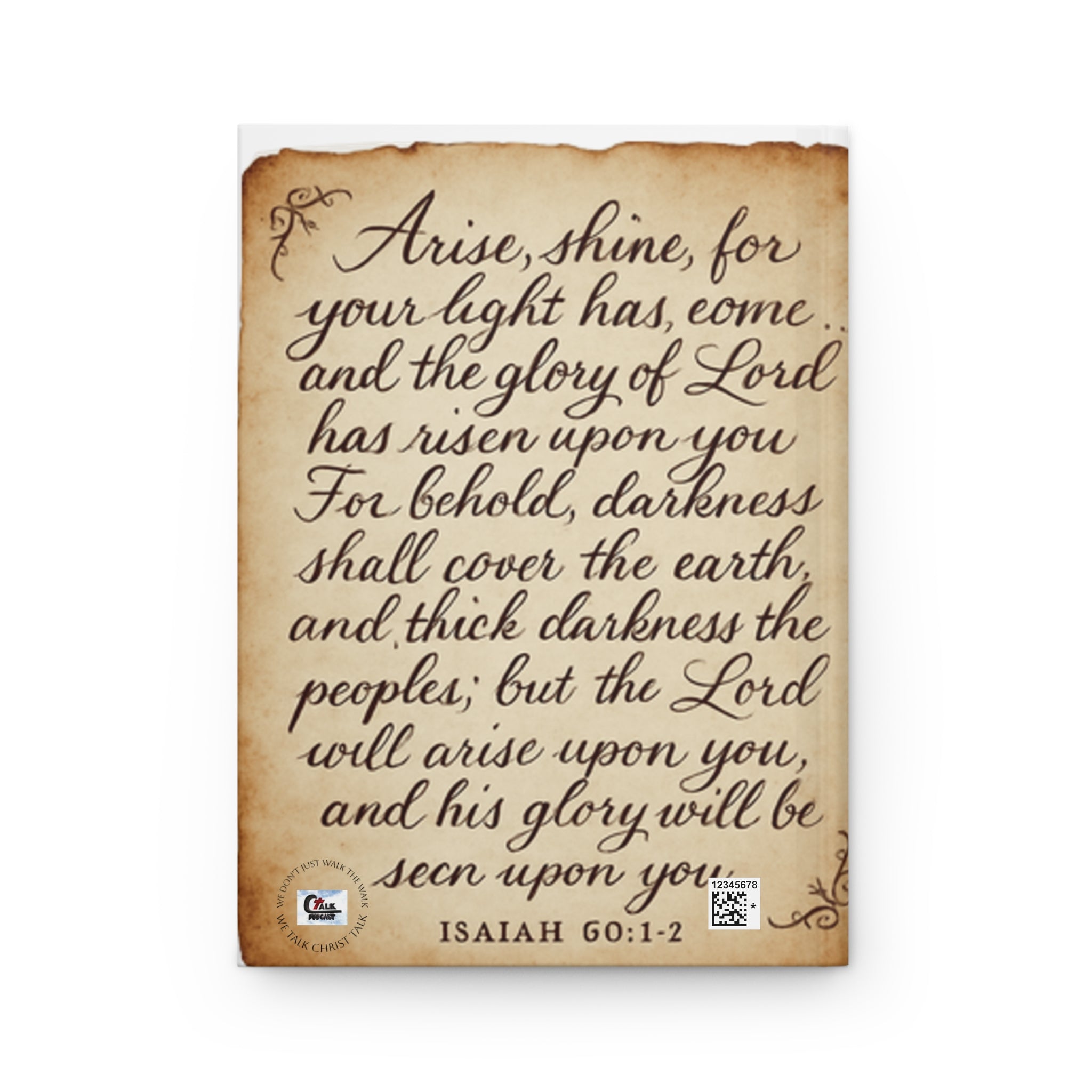 Isaiah 60:1-2 Notebook